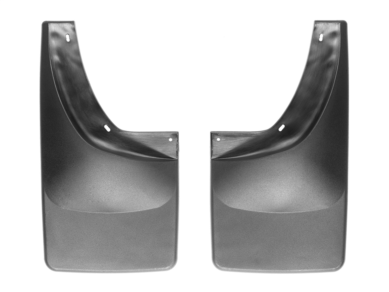WeatherTech MudFlap No-Drill DigitalFit; Black 120007 thumbnail 0