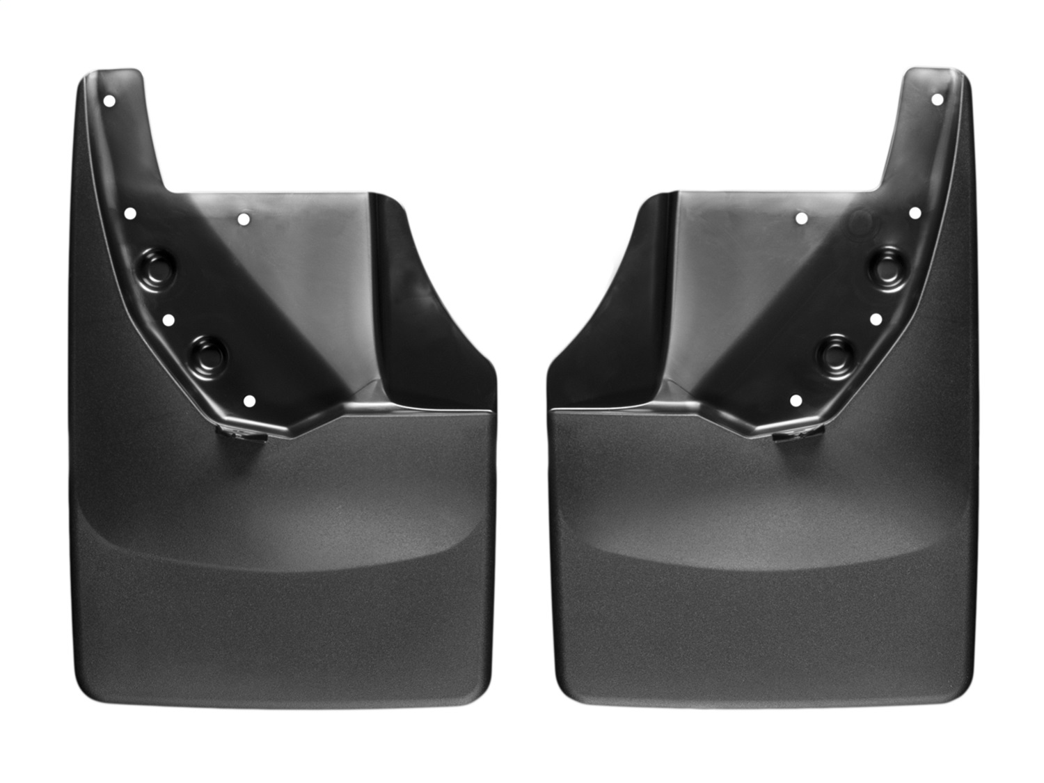 WeatherTech MudFlap No-Drill DigitalFit; Black 120034 thumbnail 1