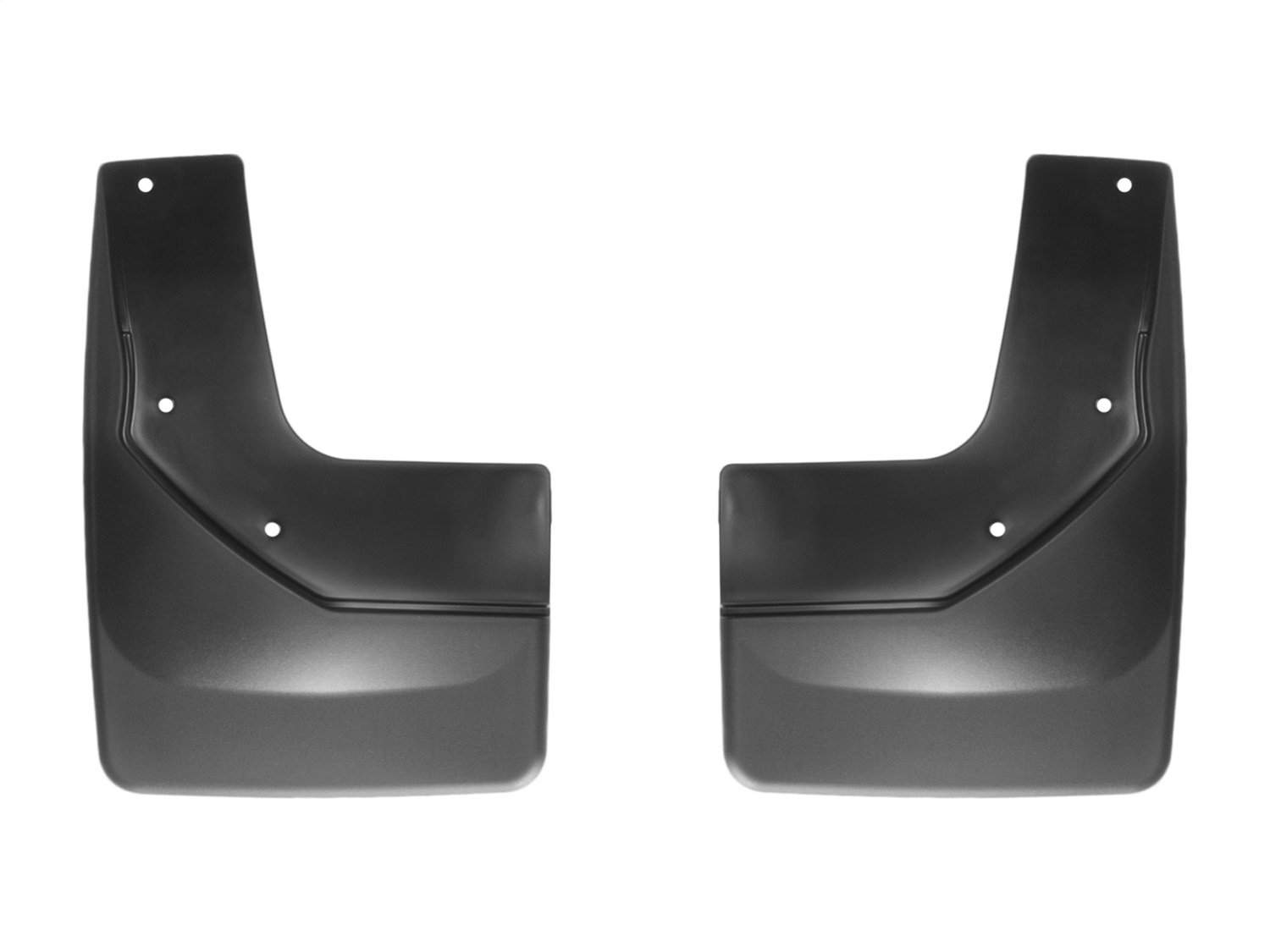 WeatherTech MudFlap No-Drill DigitalFit; Black 120040 thumbnail 0