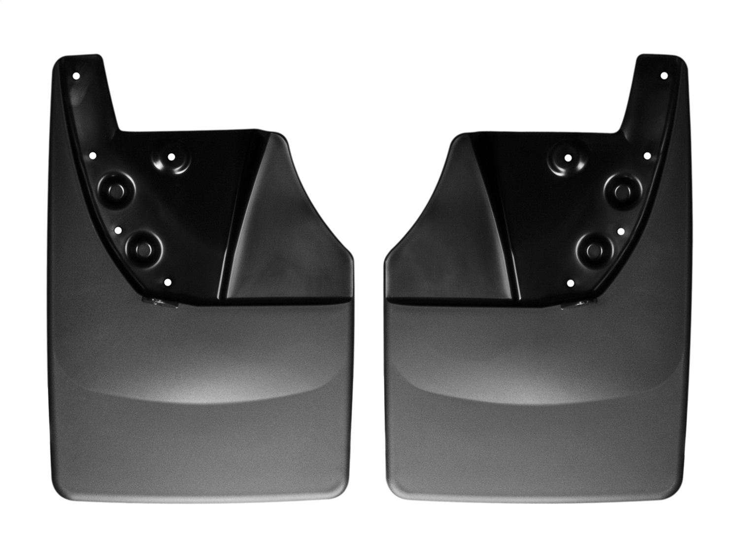 WeatherTech MudFlap No-Drill DigitalFit; Black 120045 thumbnail 1