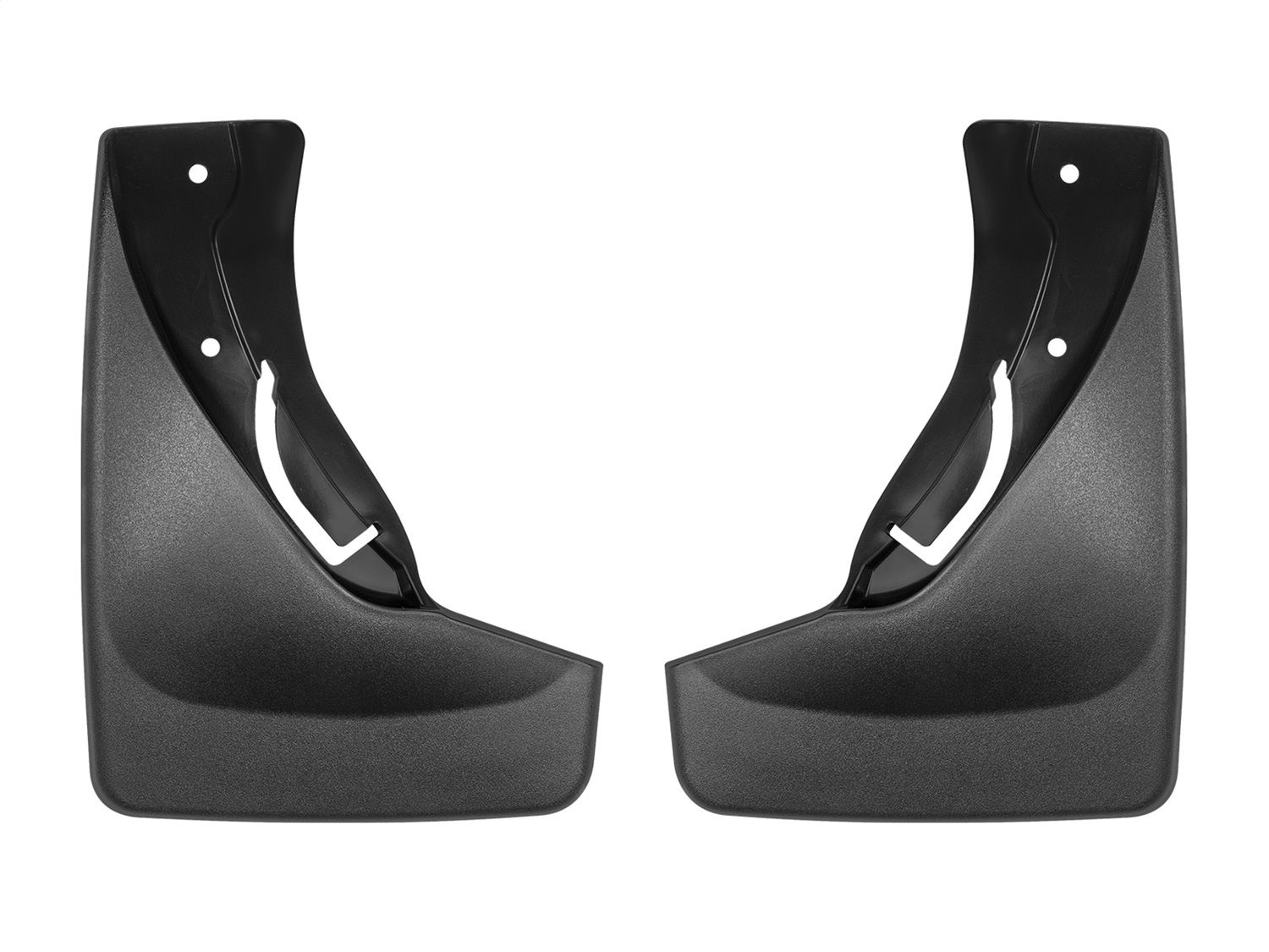 WeatherTech MudFlap No-Drill DigitalFit; Black 120058 thumbnail 0
