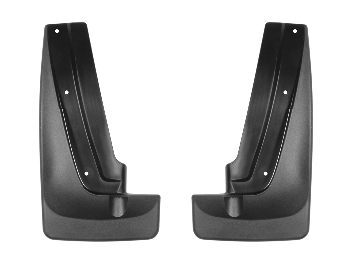 WeatherTech MudFlap No-Drill DigitalFit; Black 120059 thumbnail 1