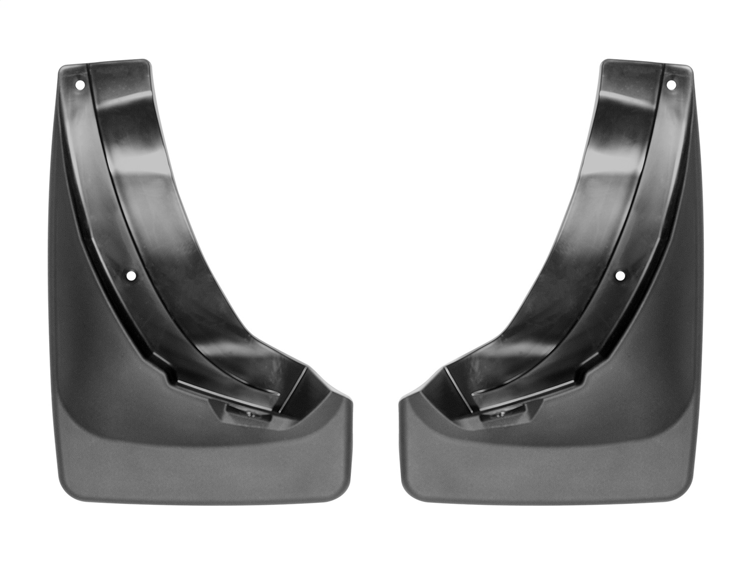 WeatherTech MudFlap No-Drill DigitalFit; Black 120063 thumbnail 0