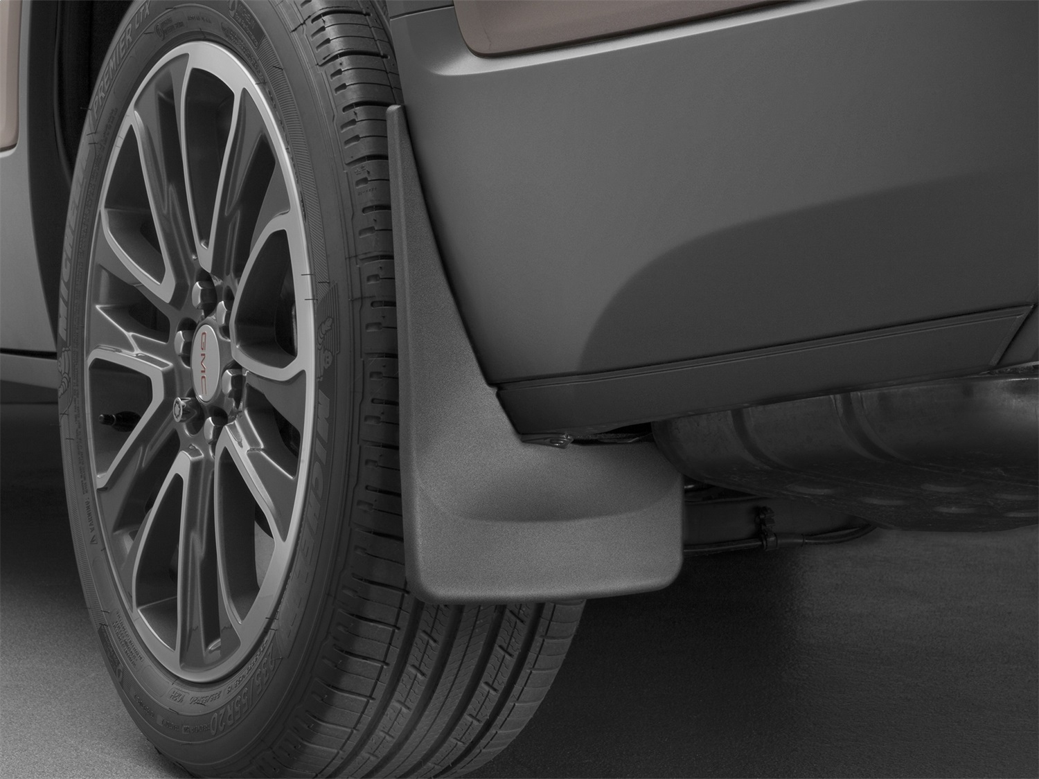 WeatherTech MudFlap No-Drill DigitalFit; Black 120067 thumbnail 1