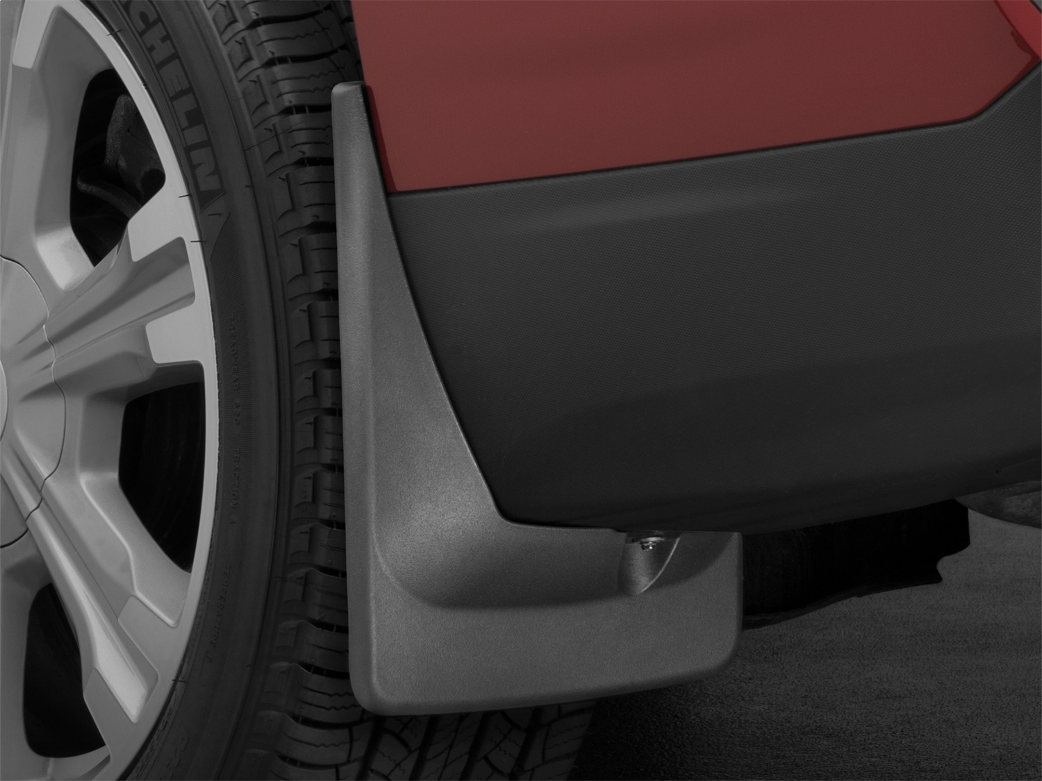 WeatherTech MudFlap No-Drill DigitalFit; Black 120068 thumbnail 1