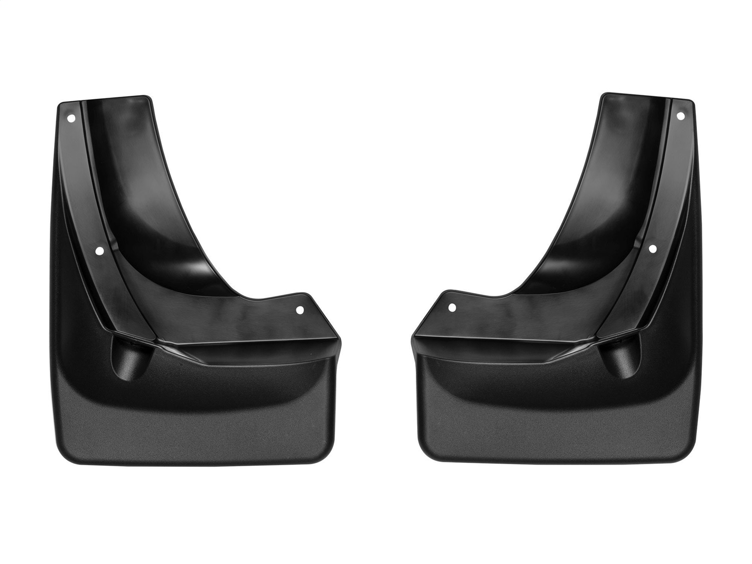 WeatherTech MudFlap No-Drill DigitalFit; Black 120069 thumbnail 0
