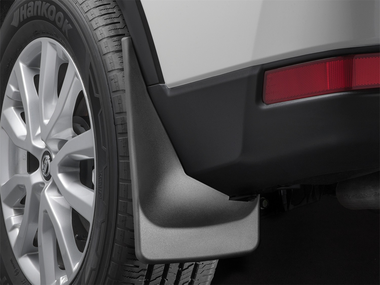 WeatherTech MudFlap No-Drill DigitalFit; Black 120070 thumbnail 1