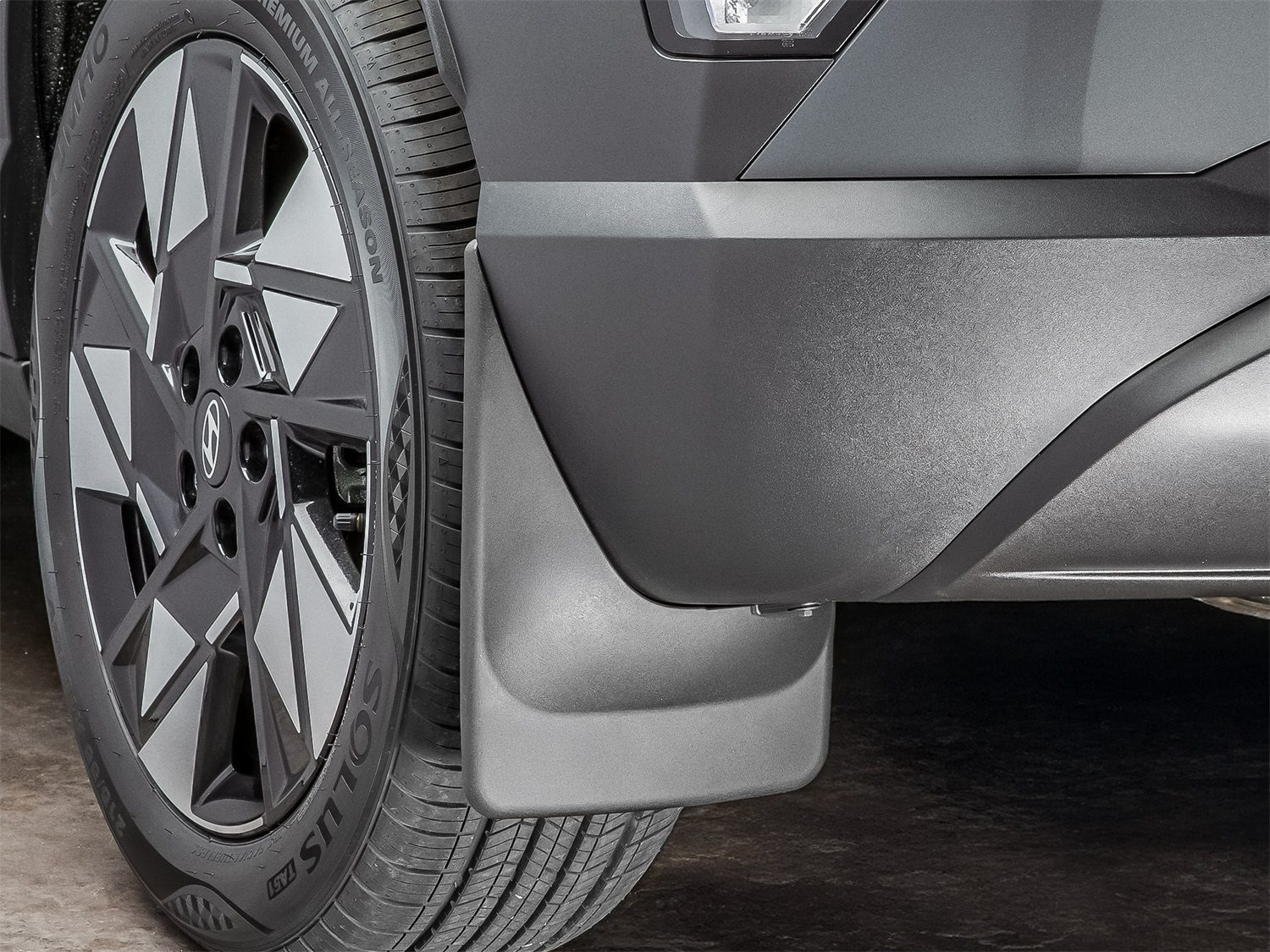 WeatherTech MudFlap No-Drill DigitalFit; Black 120198 thumbnail 0