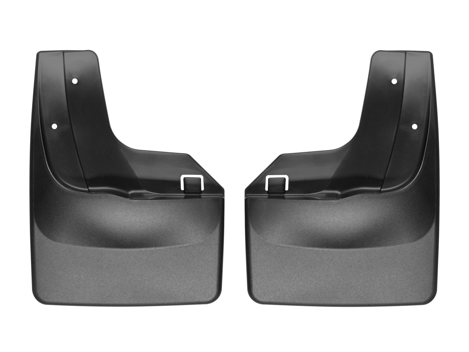 WeatherTech MudFlap No-Drill DigitalFit; Black 120071 thumbnail 0