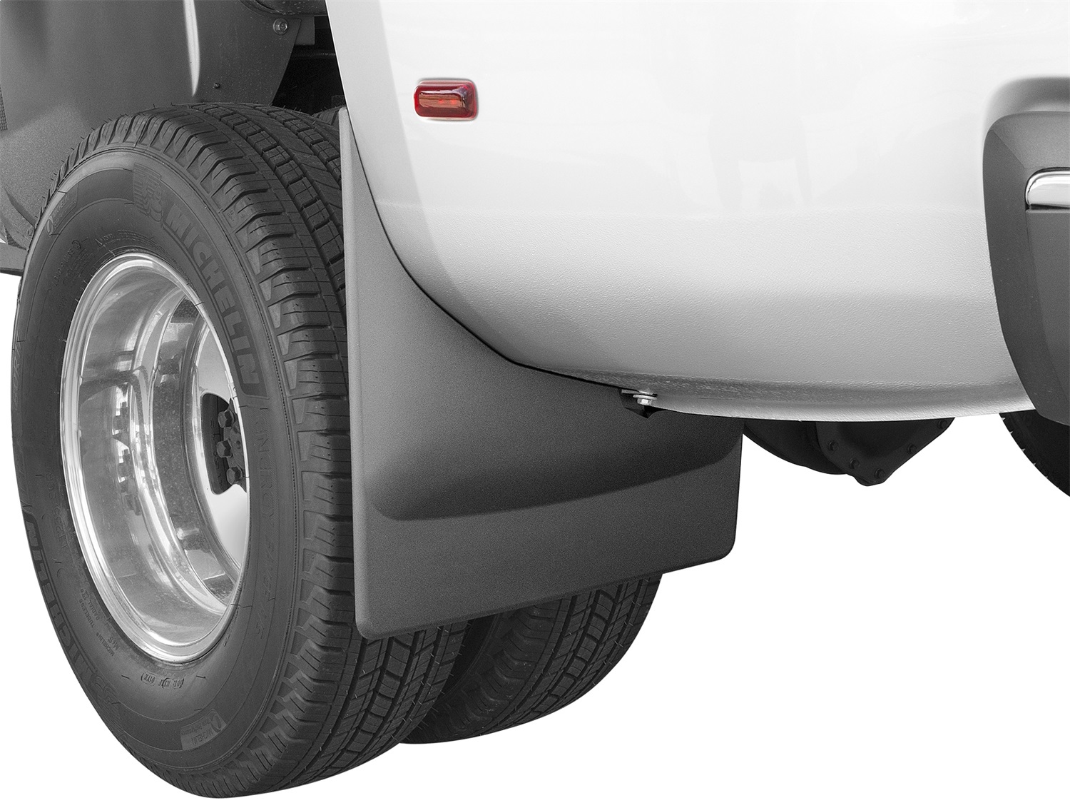 WeatherTech MudFlap No-Drill DigitalFit; Black 120076 thumbnail 1
