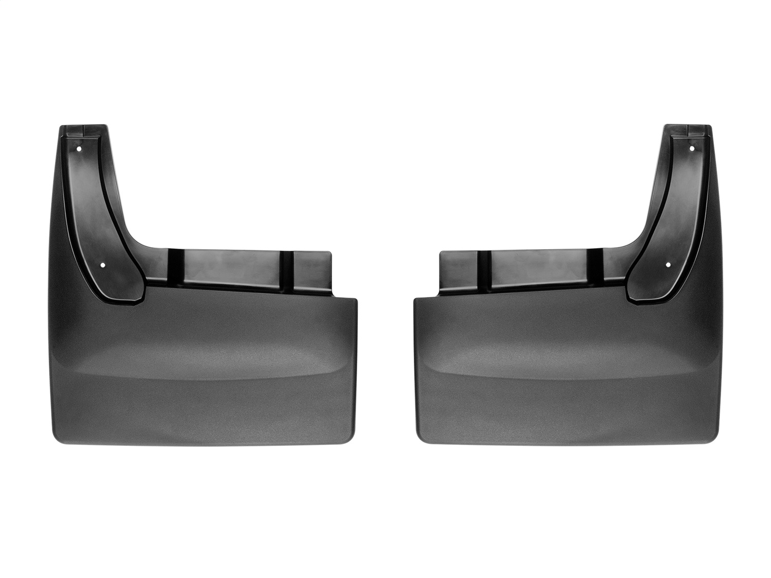 WeatherTech MudFlap No-Drill DigitalFit; Black 120080 thumbnail 0