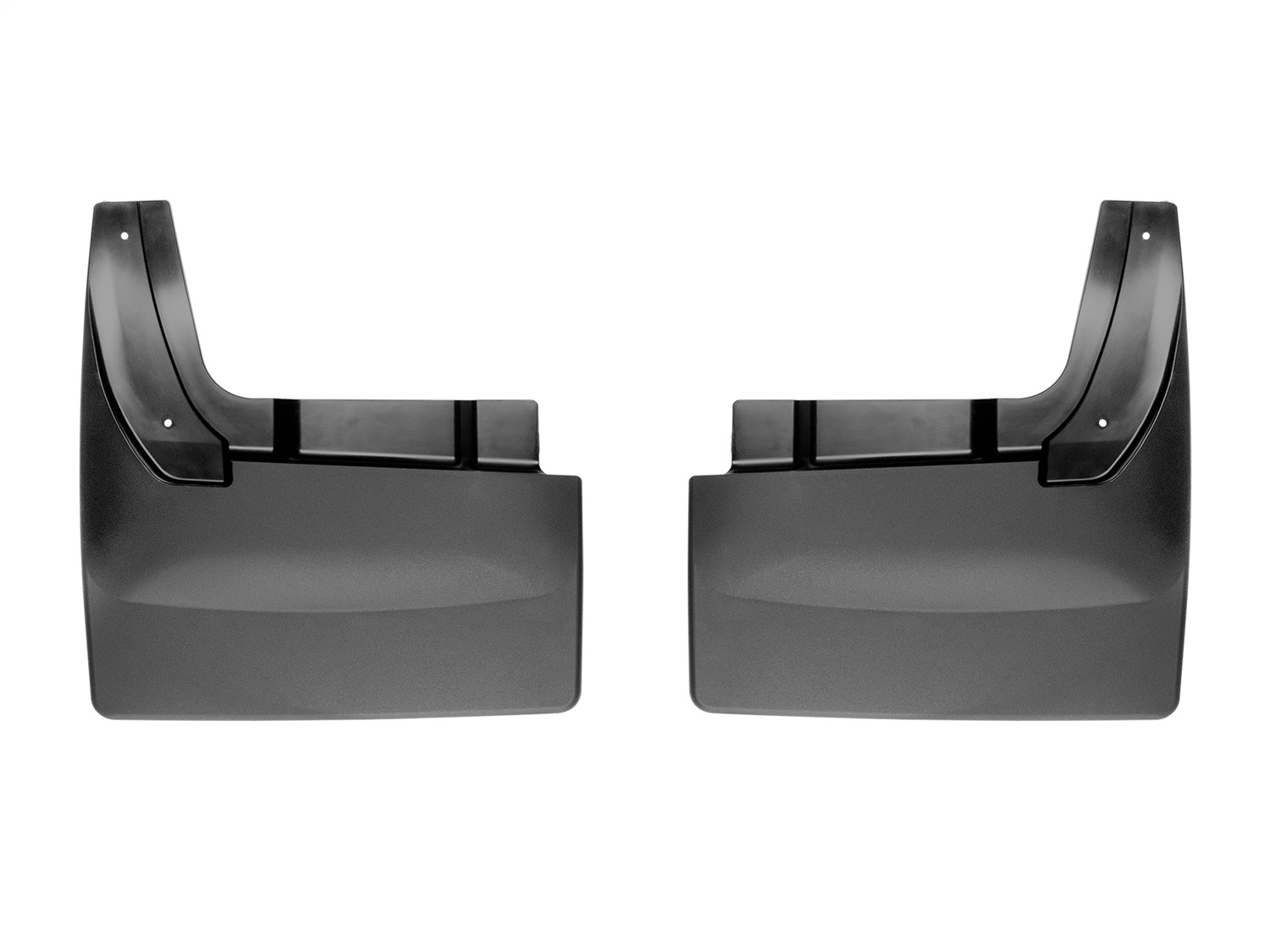WeatherTech MudFlap No-Drill DigitalFit; Black 120081 thumbnail 0