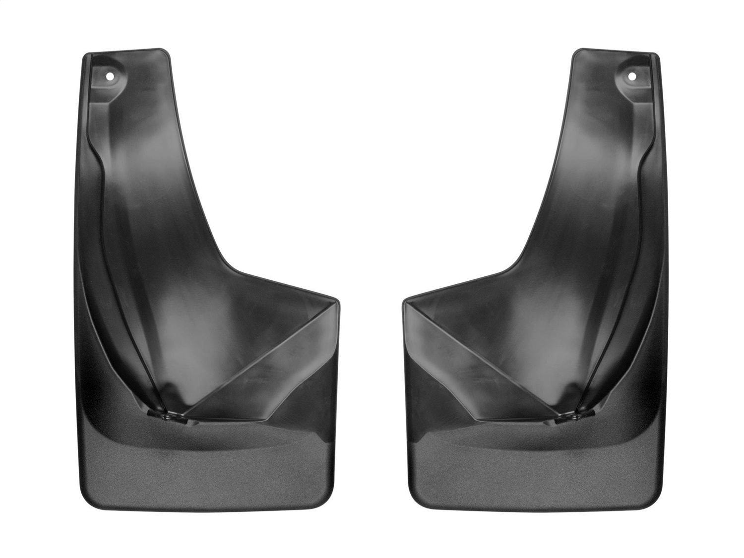 WeatherTech MudFlap No-Drill DigitalFit; Black 120083 thumbnail 0