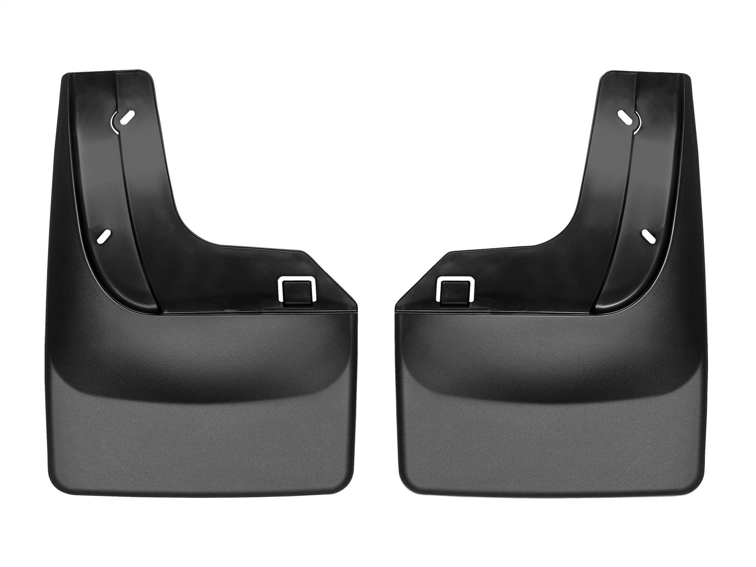 WeatherTech MudFlap No-Drill DigitalFit; Black 120089 thumbnail 0