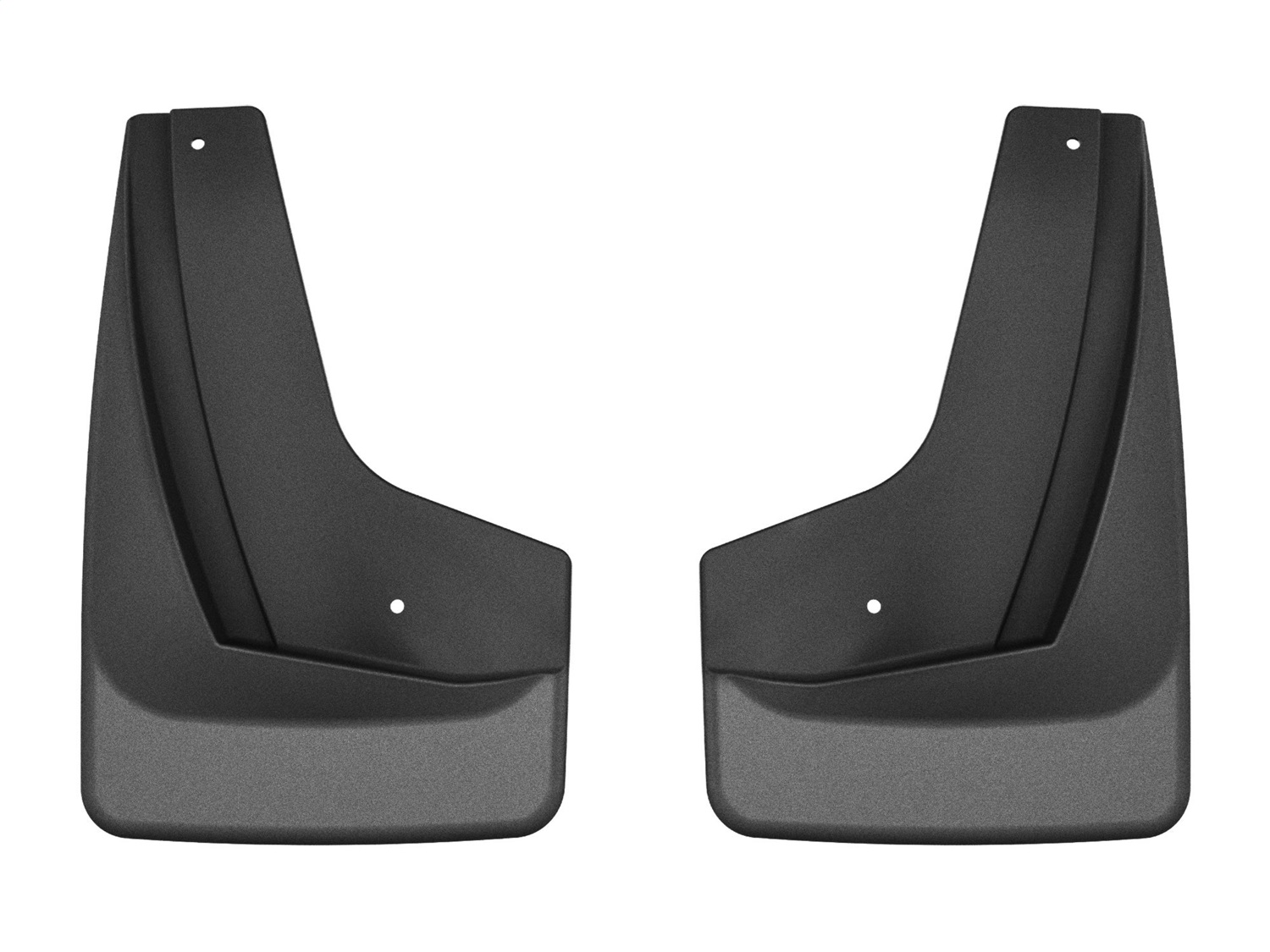 WeatherTech MudFlap No-Drill DigitalFit; Black 110195 thumbnail 0