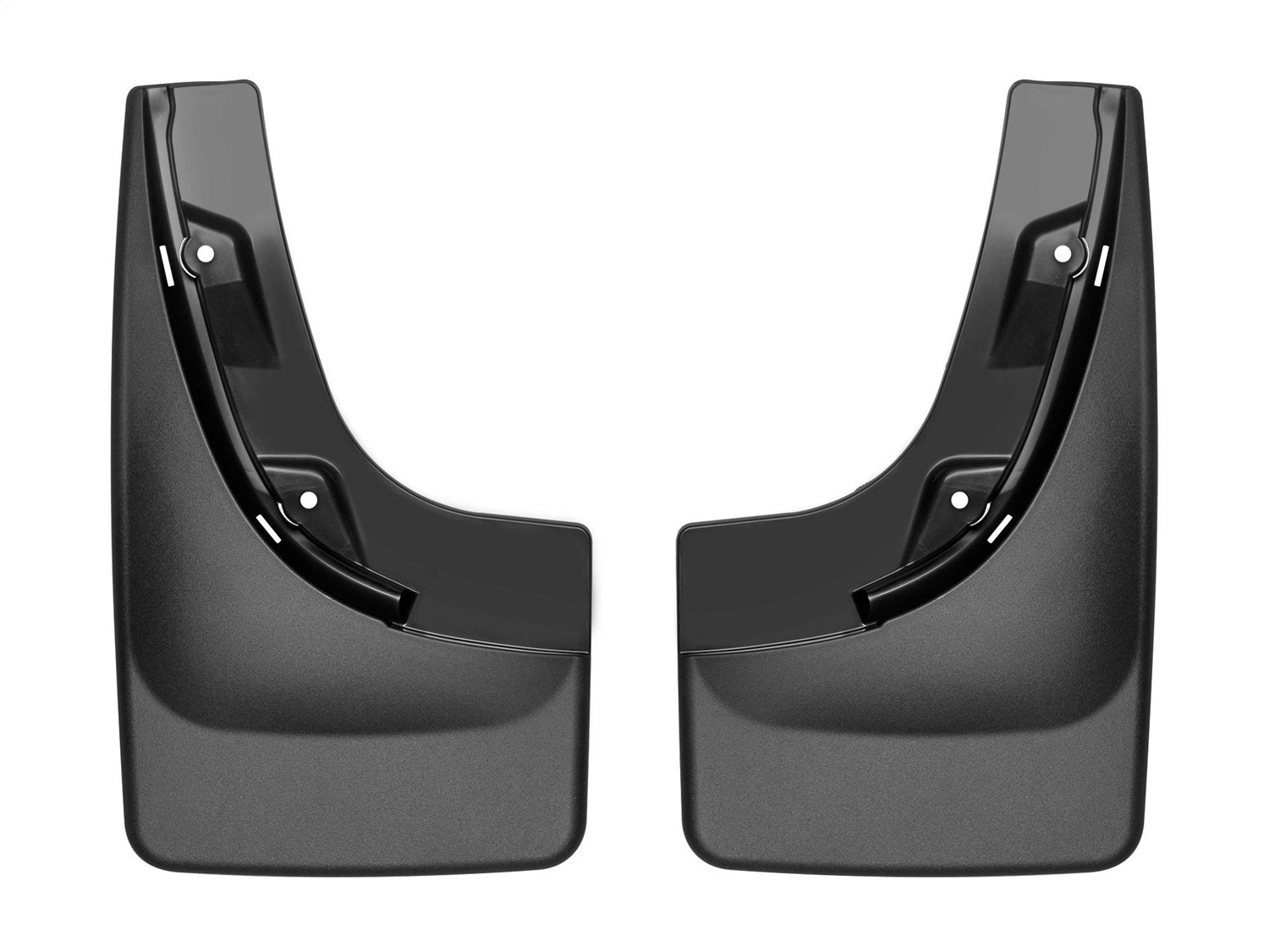 WeatherTech MudFlap No-Drill DigitalFit; Black 120096 thumbnail 0