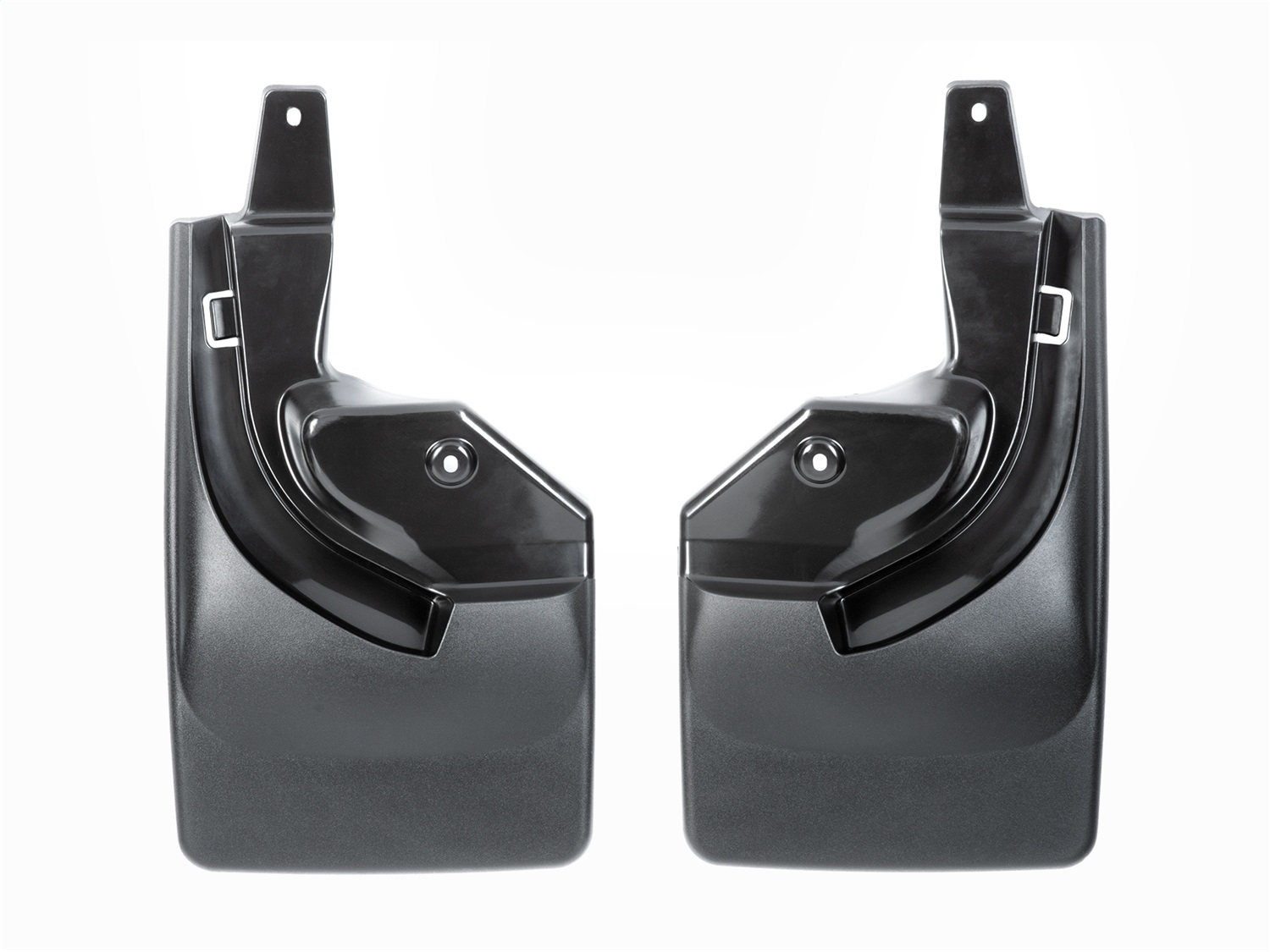 WeatherTech MudFlap No-Drill DigitalFit; Black 120097 thumbnail 0