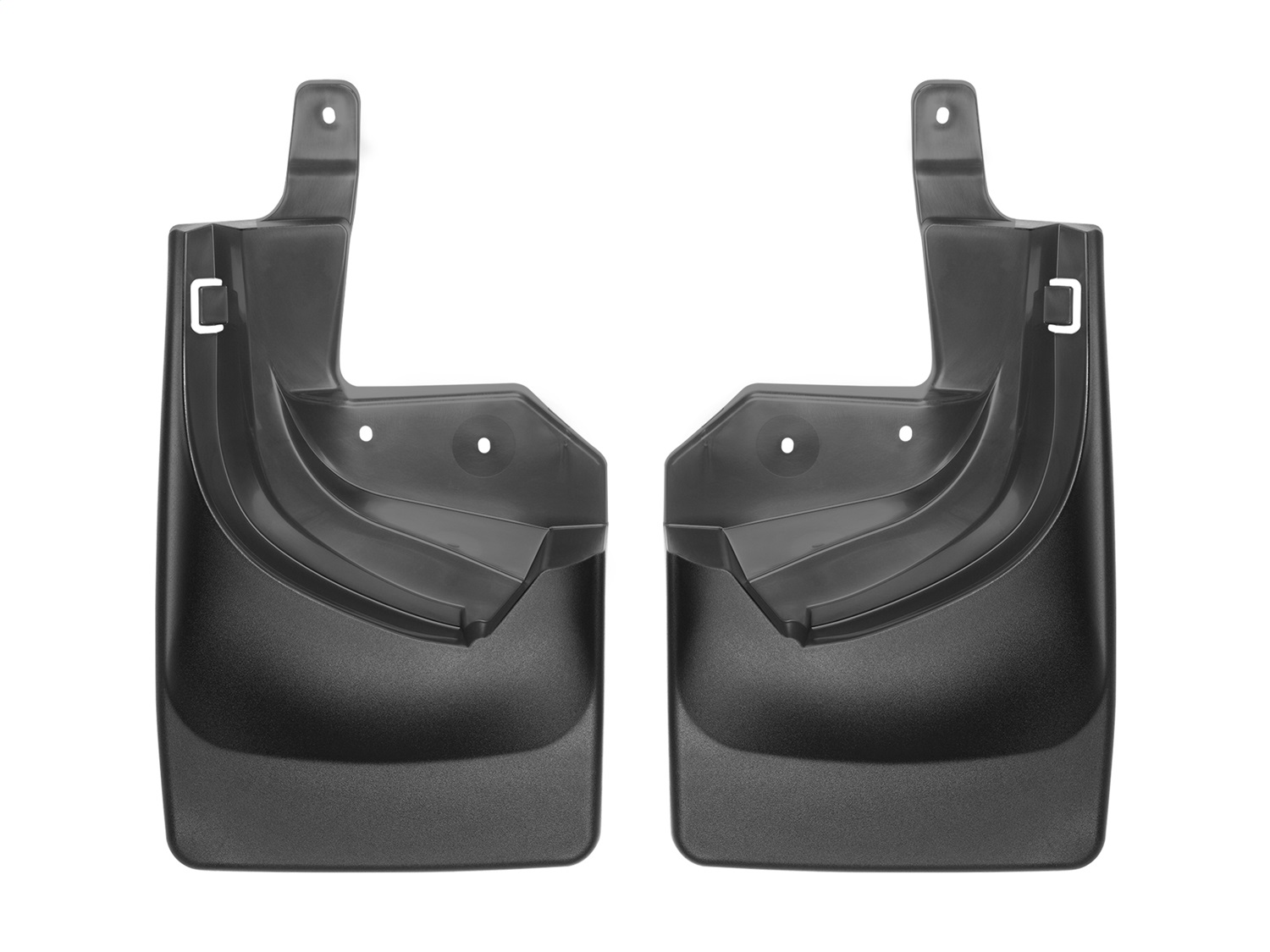 WeatherTech MudFlap No-Drill DigitalFit; Black 120100 thumbnail 1