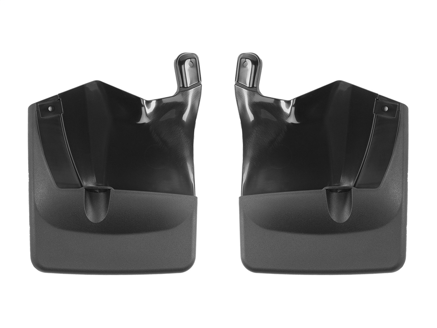 WeatherTech MudFlap No-Drill DigitalFit; Black 120101 thumbnail 0