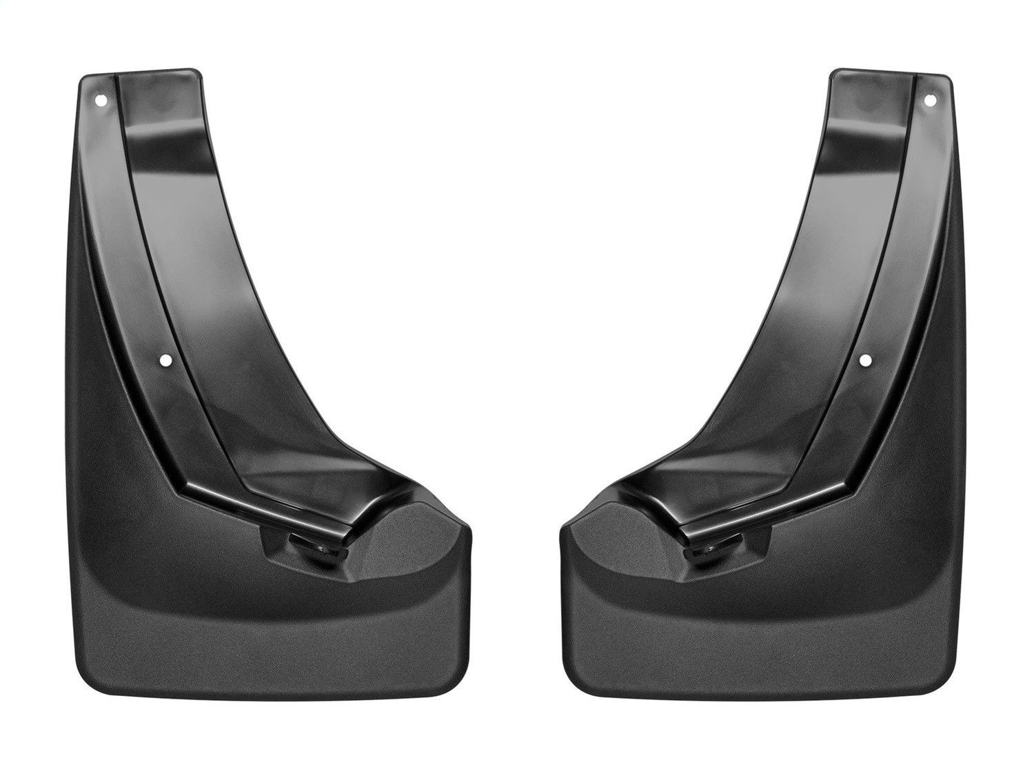 WeatherTech MudFlap No-Drill DigitalFit; Black 120102 thumbnail 0