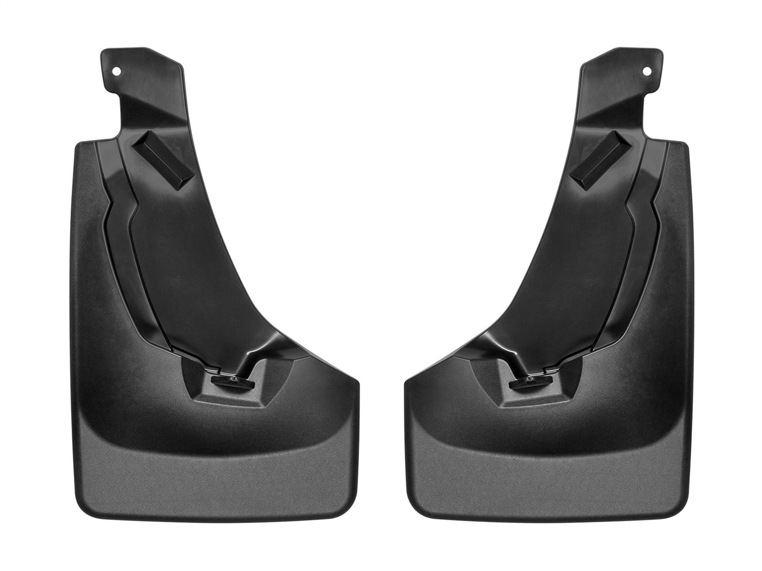 WeatherTech MudFlap No-Drill DigitalFit; Black 120105 thumbnail 1