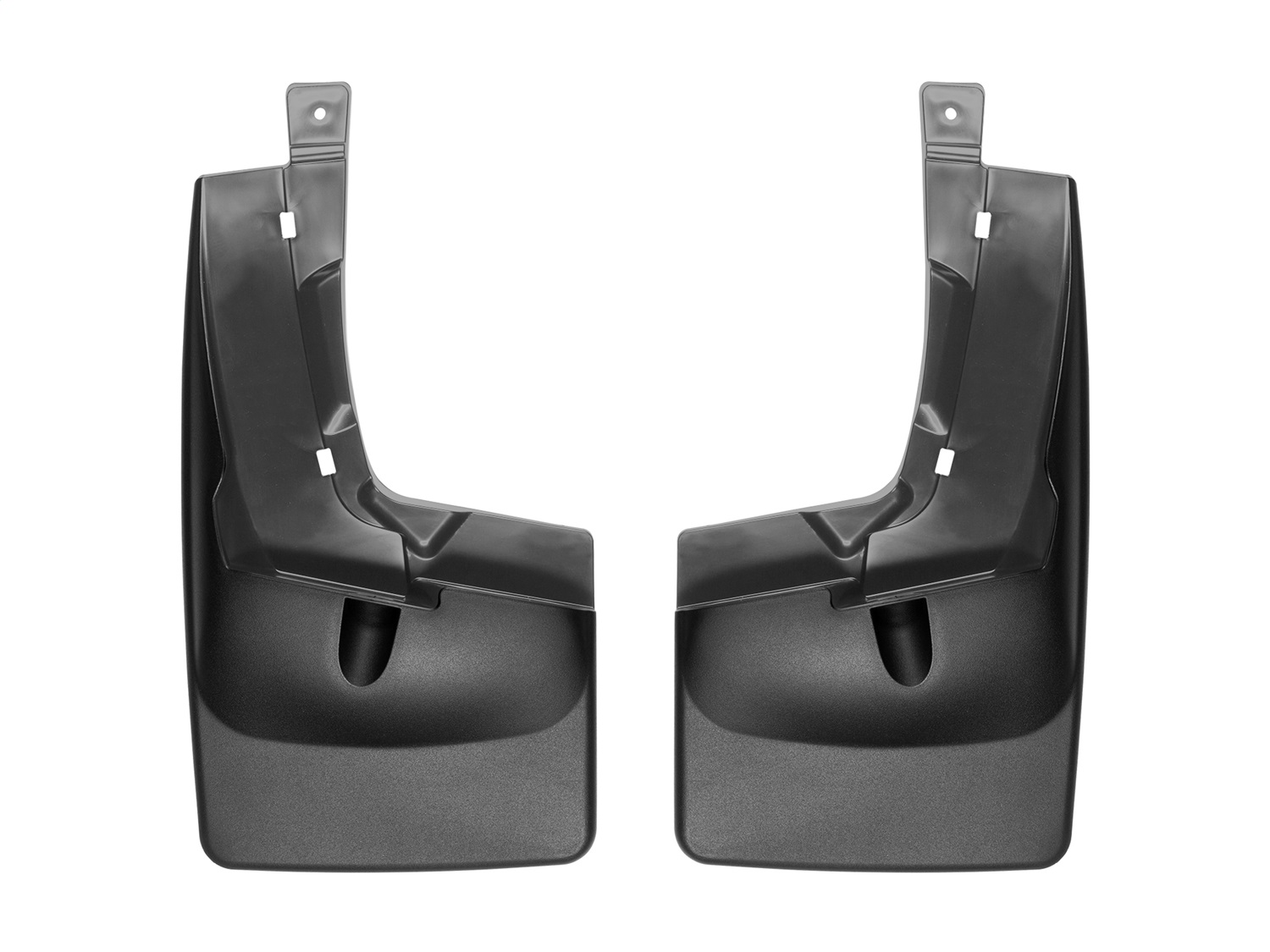WeatherTech MudFlap No-Drill DigitalFit; Black 120106 thumbnail 0