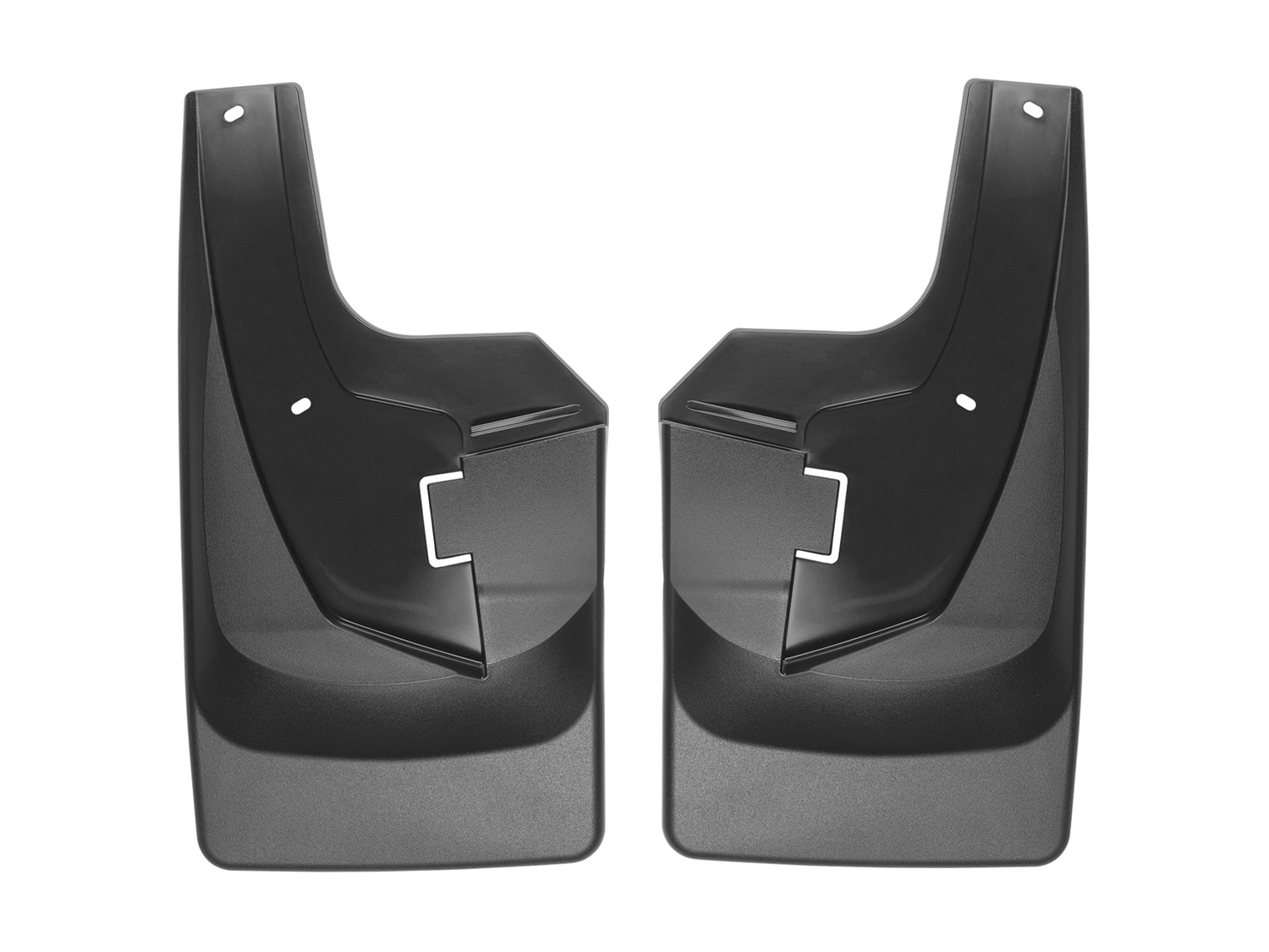 WeatherTech MudFlap No-Drill DigitalFit; Black 120108 thumbnail 0