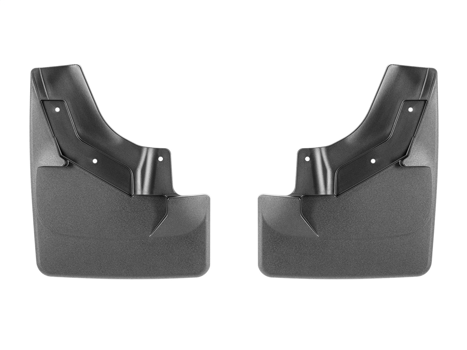 WeatherTech MudFlap No-Drill DigitalFit; Black 110177 thumbnail 0