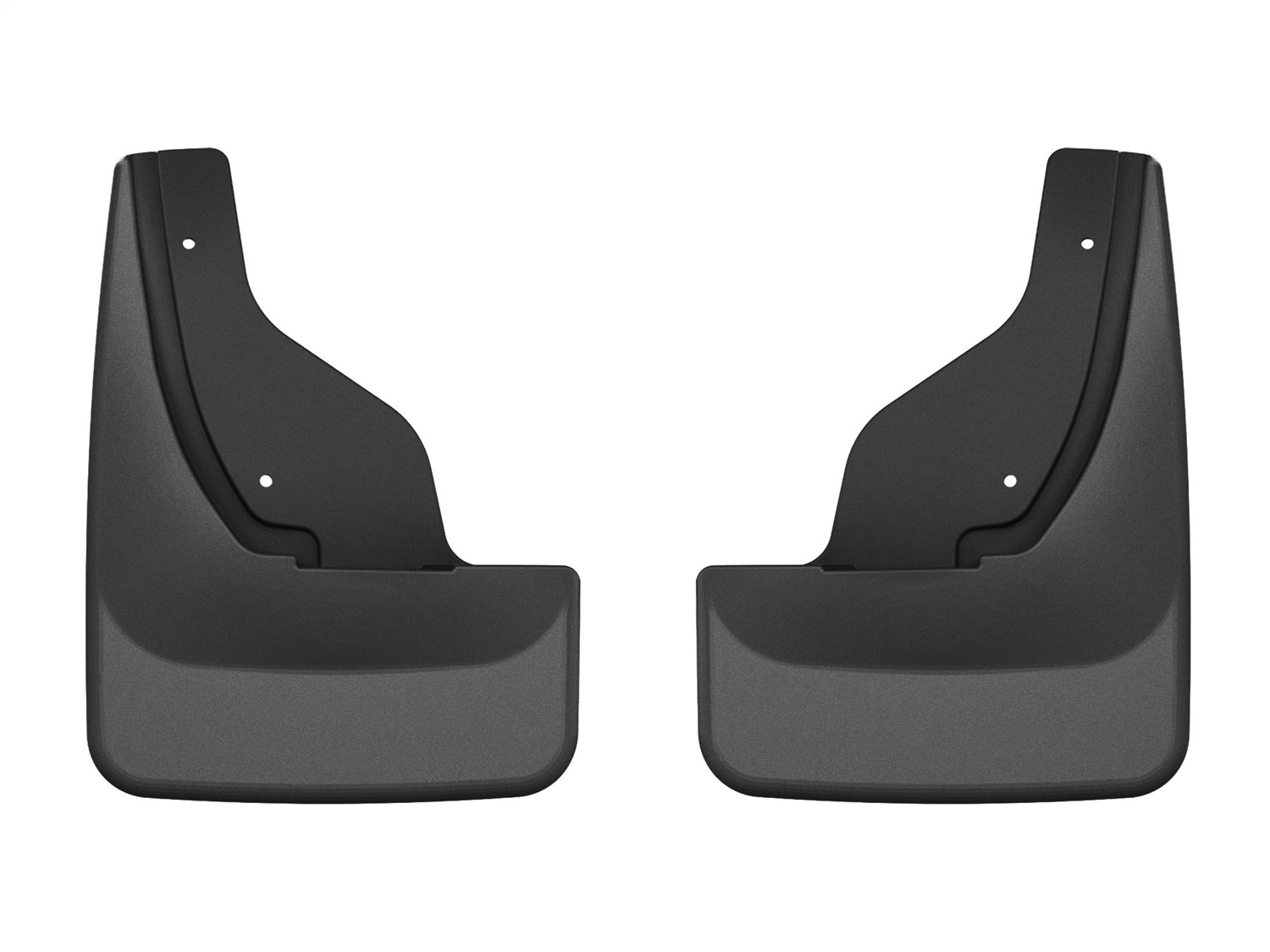 WeatherTech MudFlap No-Drill DigitalFit; Black 110174 thumbnail 1