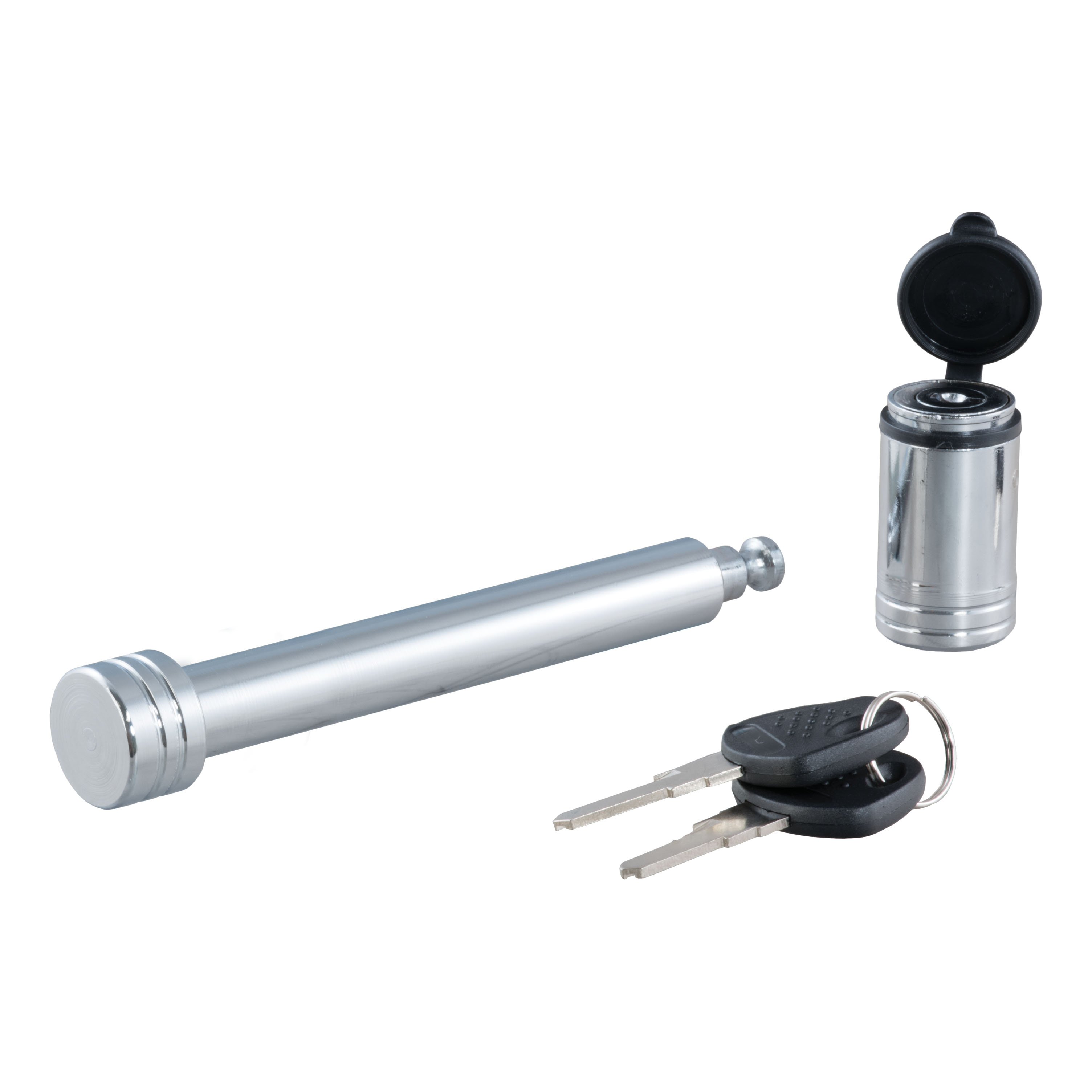 CURT 2,000 lbs Class 1 Trailer Hitch Ball Mount & Lock with Switch Ball - 3-Piece Complete Bundle Kit thumbnail 13