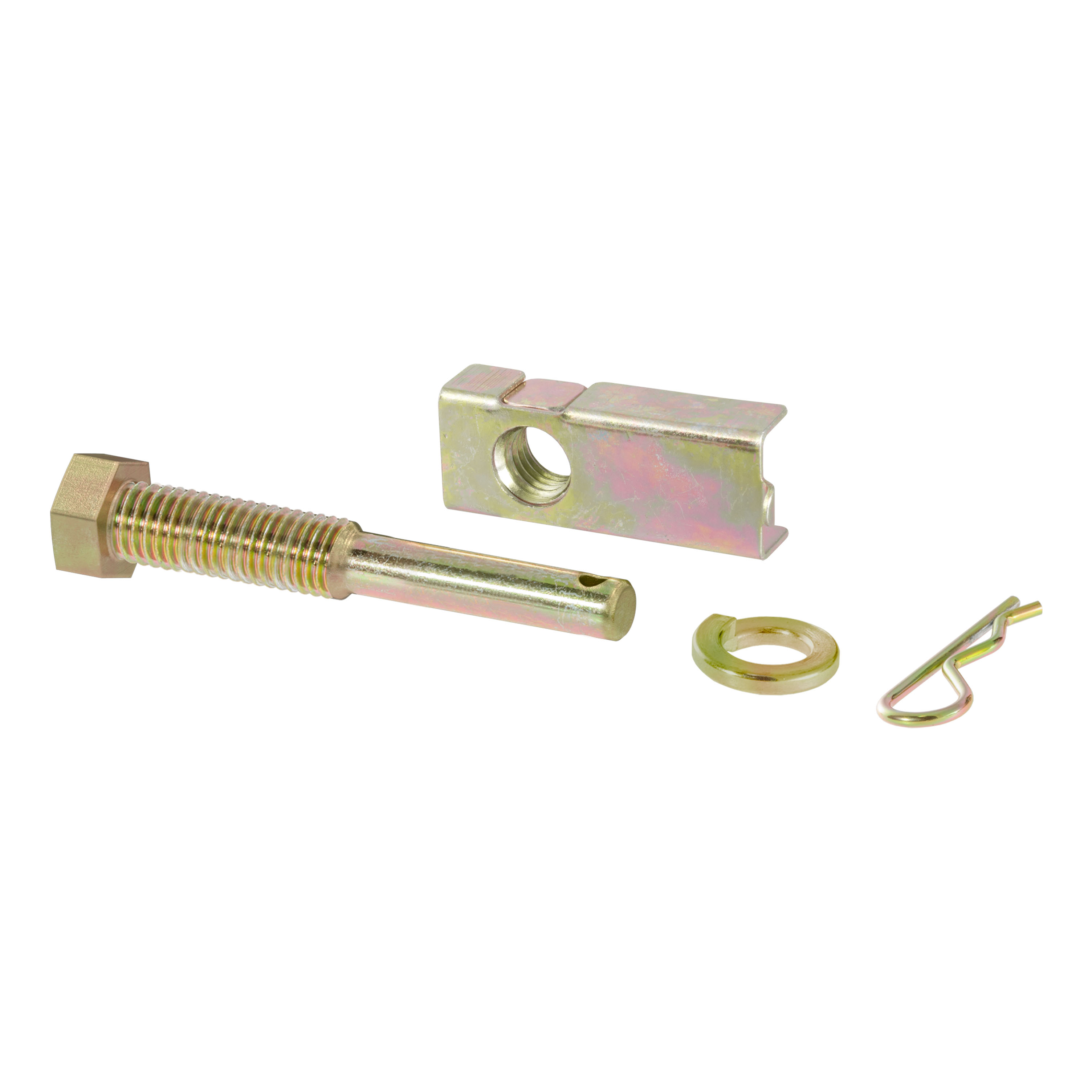 CURT 2,000 lb Class 1 Trailer Hitch & Switch Ball Set with Anti-Rattle Pin - 3-Piece Complete Bundle Kit thumbnail 11