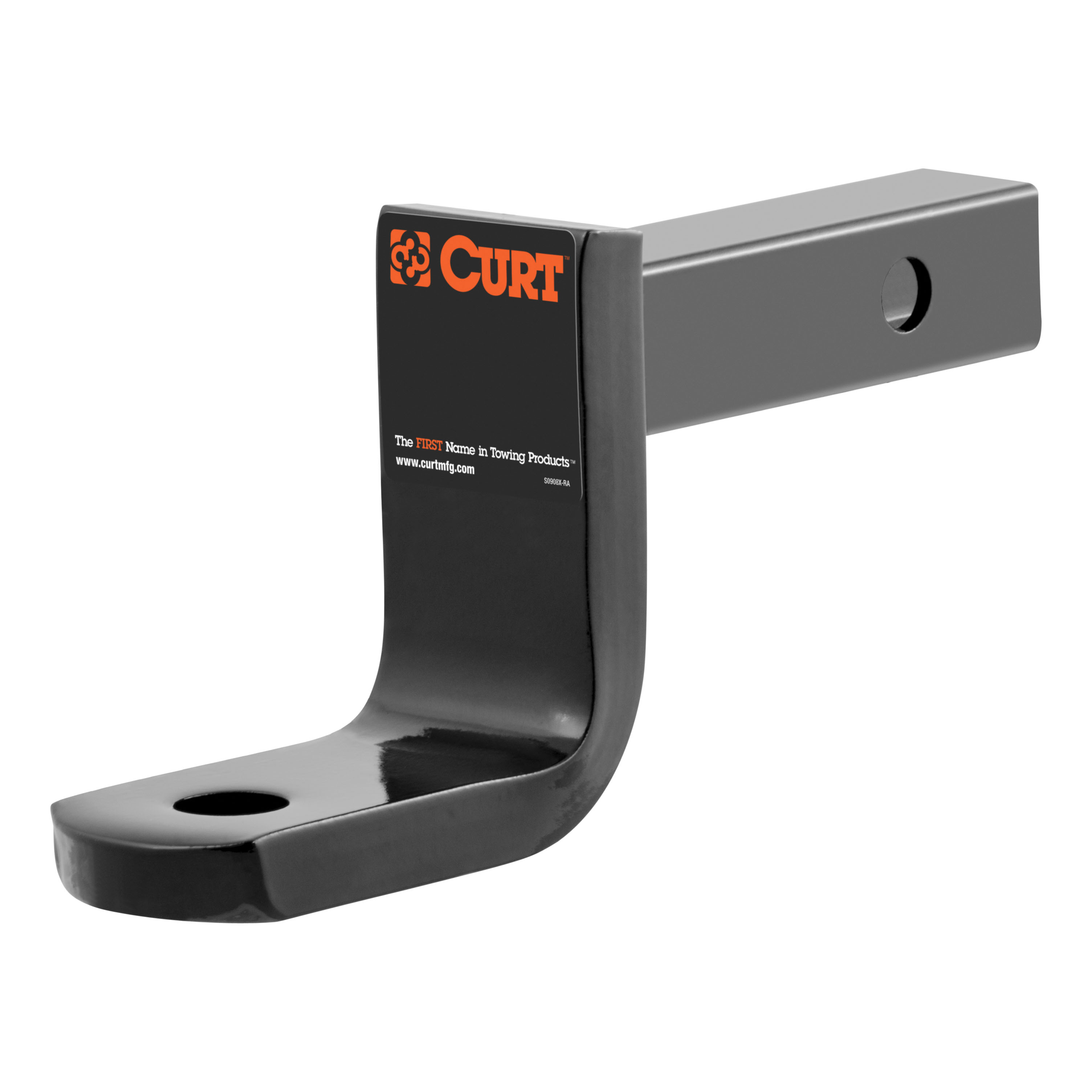 CURT 45027 Class 1 Trailer Hitch Ball Mount, Fits 1-1/4-Inch Receiver, 2,000 lbs, 3-1/4-Inch Drop, 2-5/8-Inch Rise with Switch Ball Trailer Ball (1-7/8", 2" & 2-5/16" Balls, 1" x 2-1/4" Shank) thumbnail 1