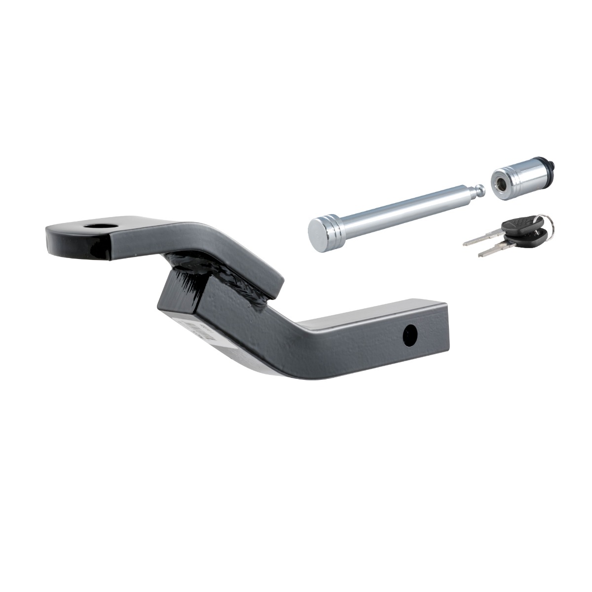 CURT 45510 Class 2 Trailer Hitch Ball Mount, Fits 1-1/4-Inch Receiver, 3,500 lbs, 3/4-Inch Hole, 3-1/8-Inch Rise with 5/8" Hitch Lock & Trailer Hitch Lock thumbnail 0