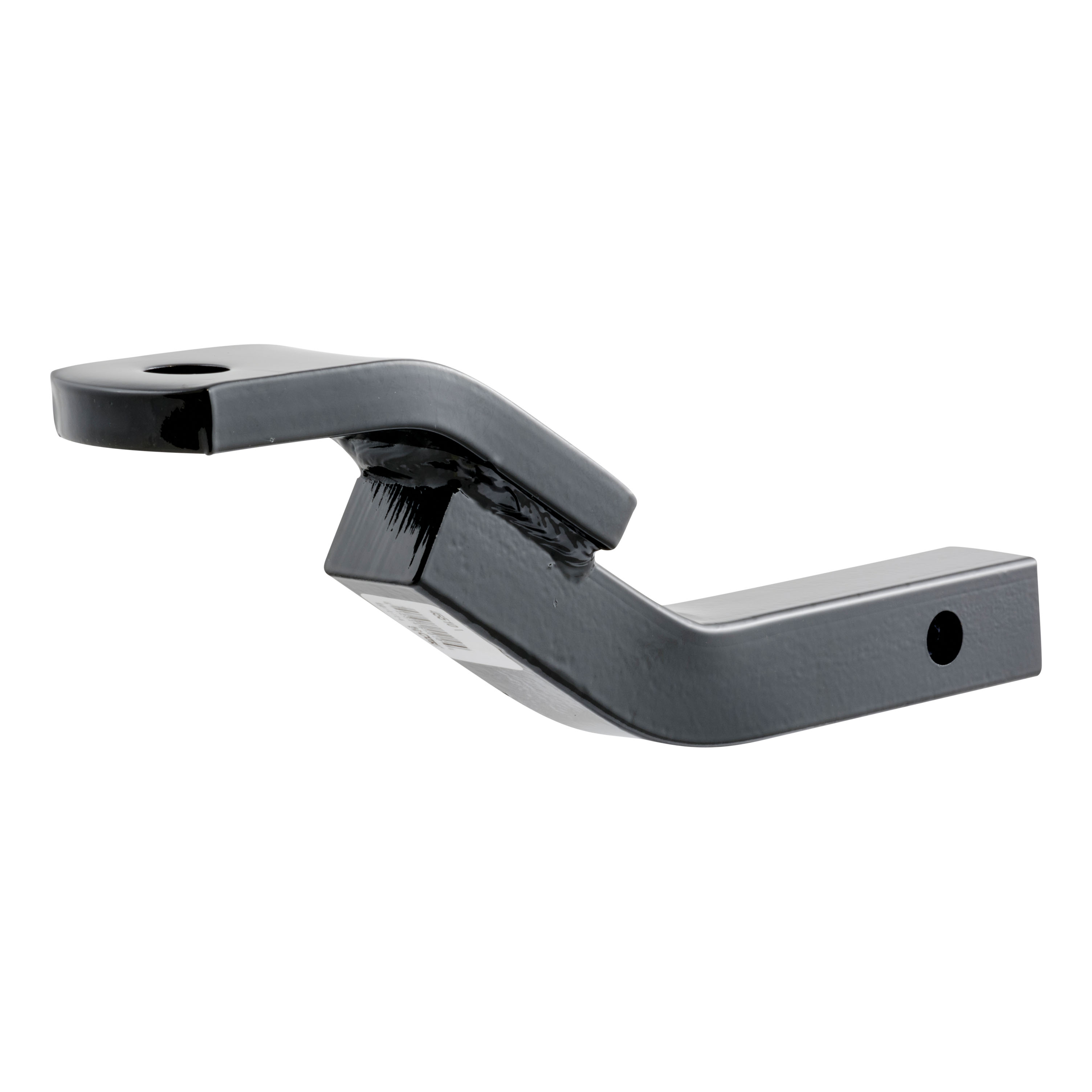 CURT 45510 Class 2 Trailer Hitch Ball Mount, Fits 1-1/4-Inch Receiver, 3,500 lbs, 3/4-Inch Hole, 3-1/8-Inch Rise with Anti-Rattle Hitch Clamp for 2" Receiver thumbnail 1