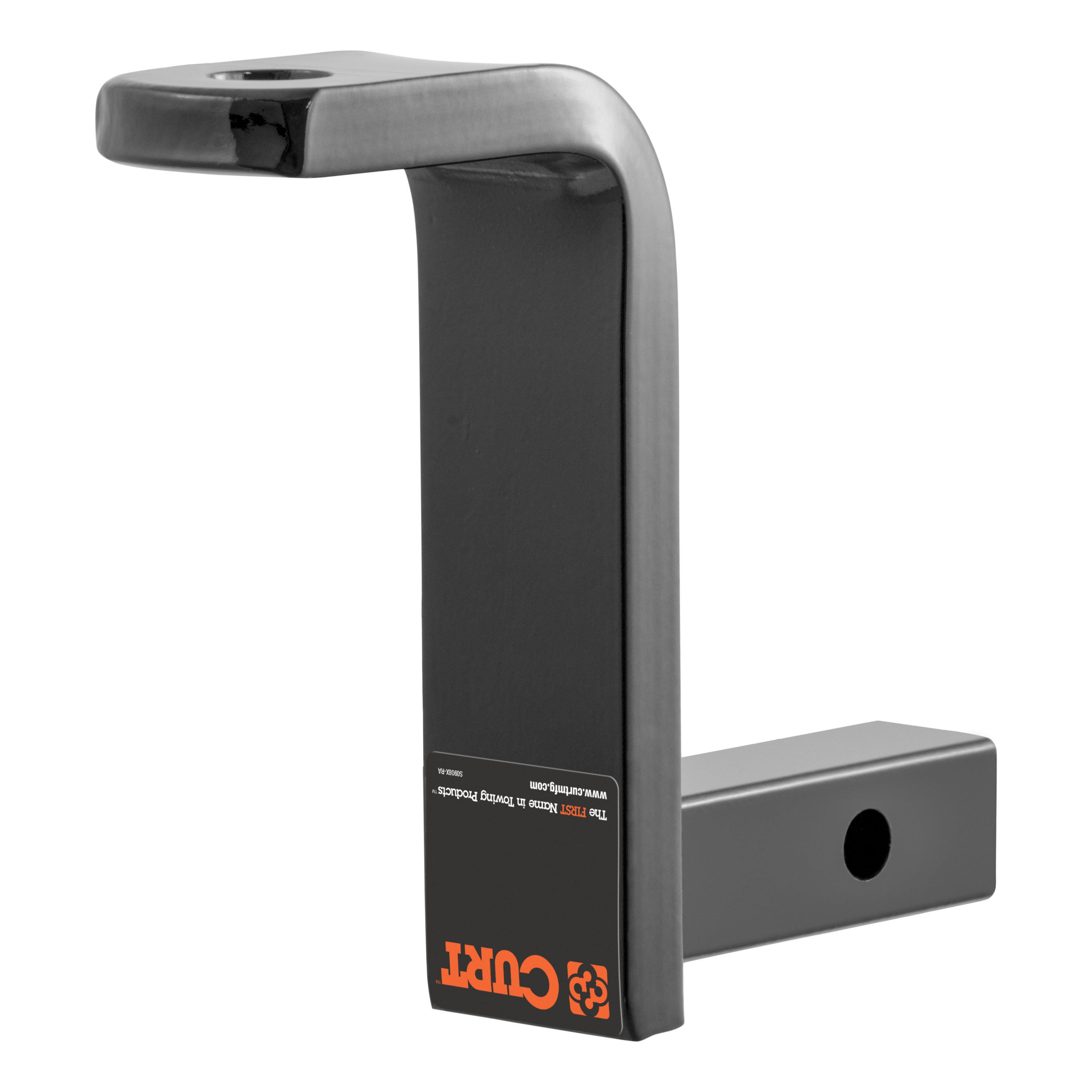 CURT Class 1 Ball Mount (1-1/4" Shank, 2,000 lbs, 6" Drop, 5-9/16" Long) Trailer Hitch Ball Mount with Switch Ball Trailer Ball (1-7/8", 2", 2-5/16" Balls) & Anti-Rattle Hitch Clamp for 2" Receiver thumbnail 2