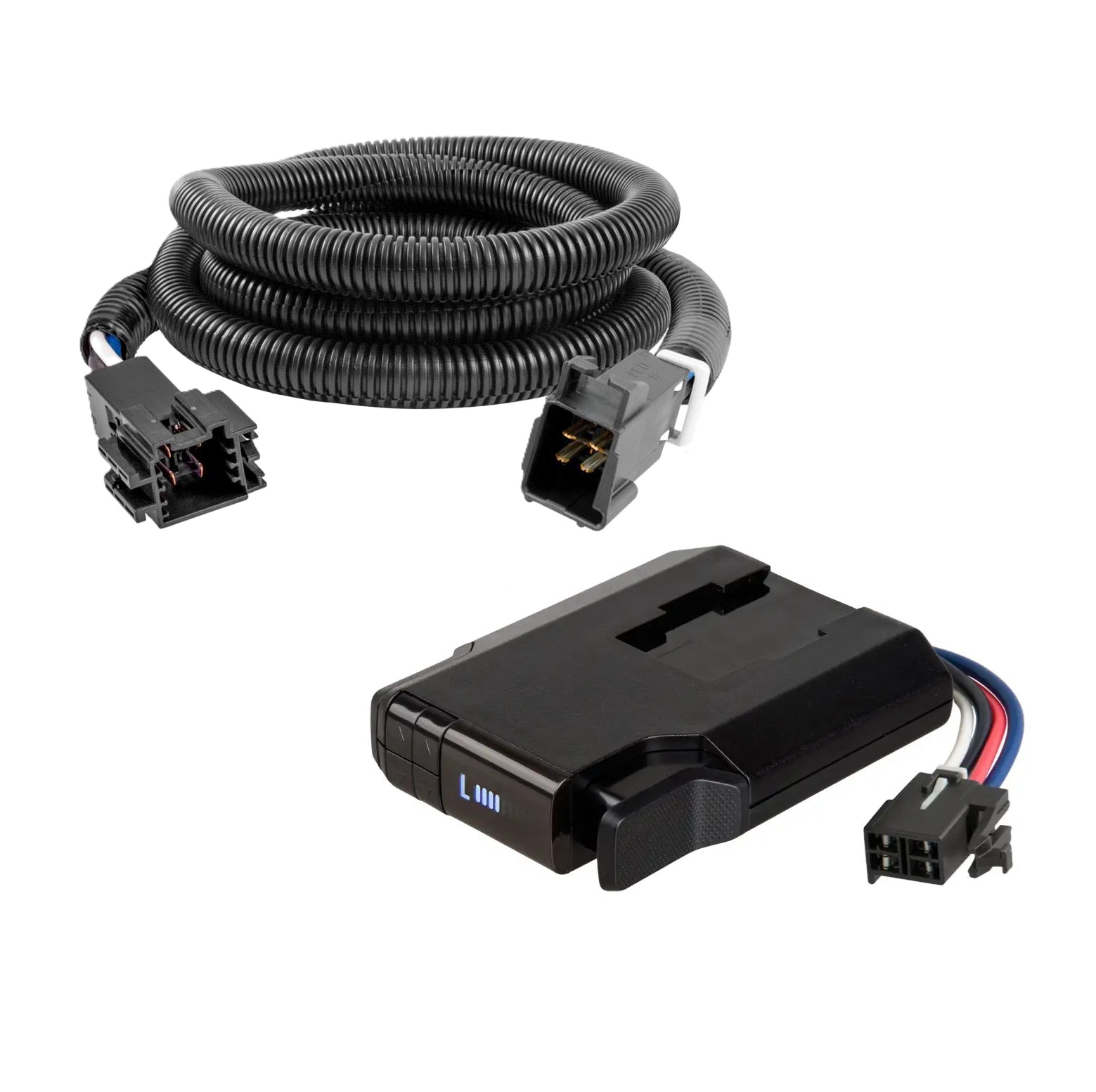 2010-2021 Mercedes-Benz Sprinter 2500 CURT Venturer NEXT Time-Delay Trailer Brake Controller Plug & Play Bundle - Low Profile, Adjustable, 1-3 Axles 51116 thumbnail 0