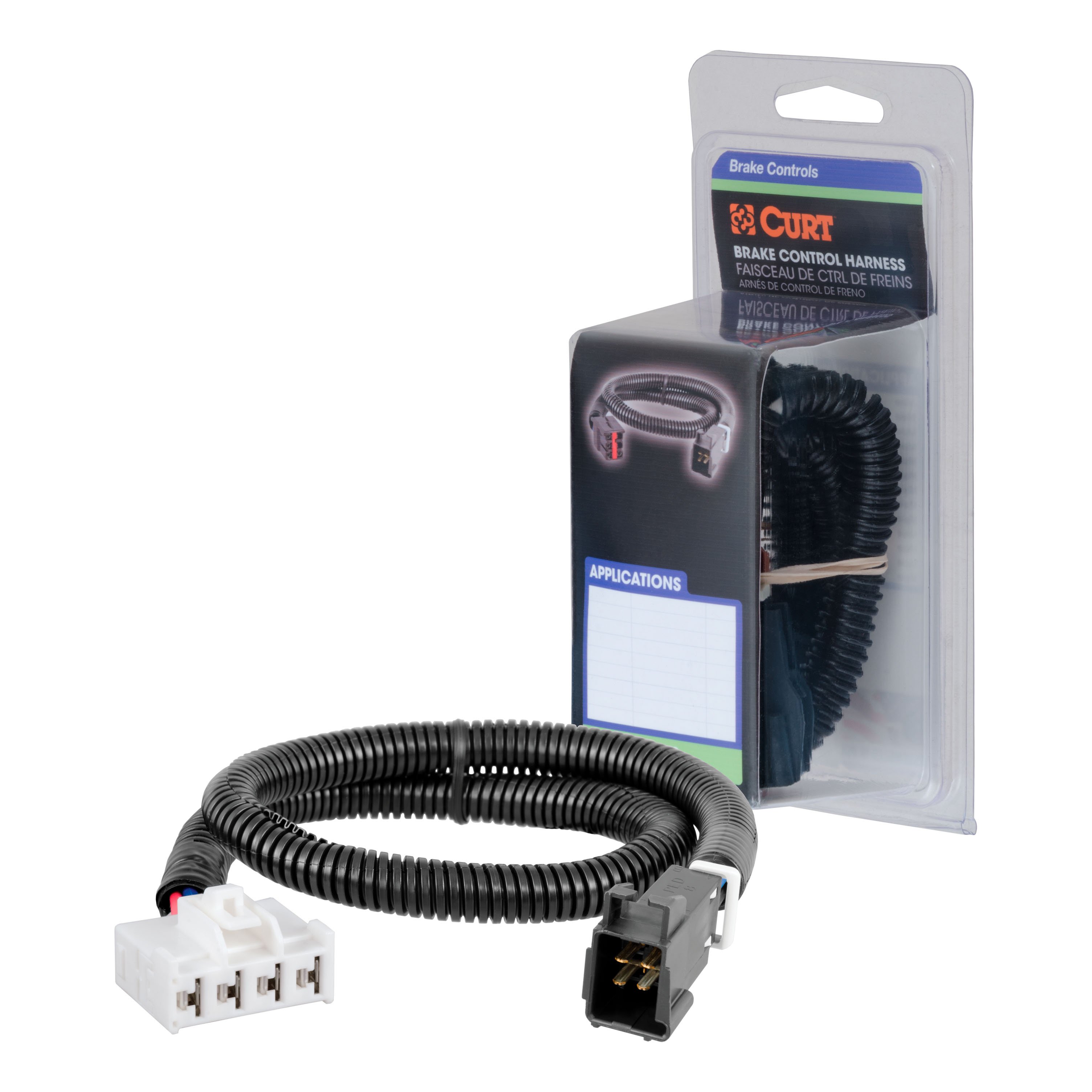 2007-2009 Chrysler Aspen CURT Venturer NEXT Time-Delay Trailer Brake Controller Plug & Play Bundle - Low Profile, Adjustable, 1-3 Axles 51116 thumbnail 1