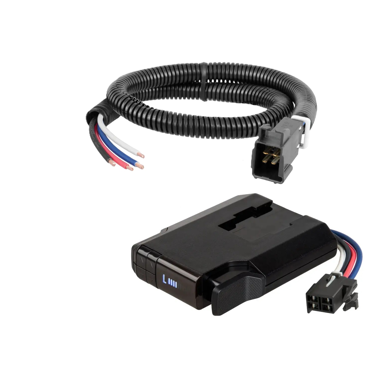 Universal CURT Venturer NEXT Time-Delay Trailer Brake Controller w/ Pigtails - Low Profile, Adjustable, 1-3 Axles 51116   CURT Venturer NEXT Time-Delay Trailer Brake Controller Plug & Play Bundle - Low Profile, Adjustable, 1-3 Axles 51116 thumbnail 0