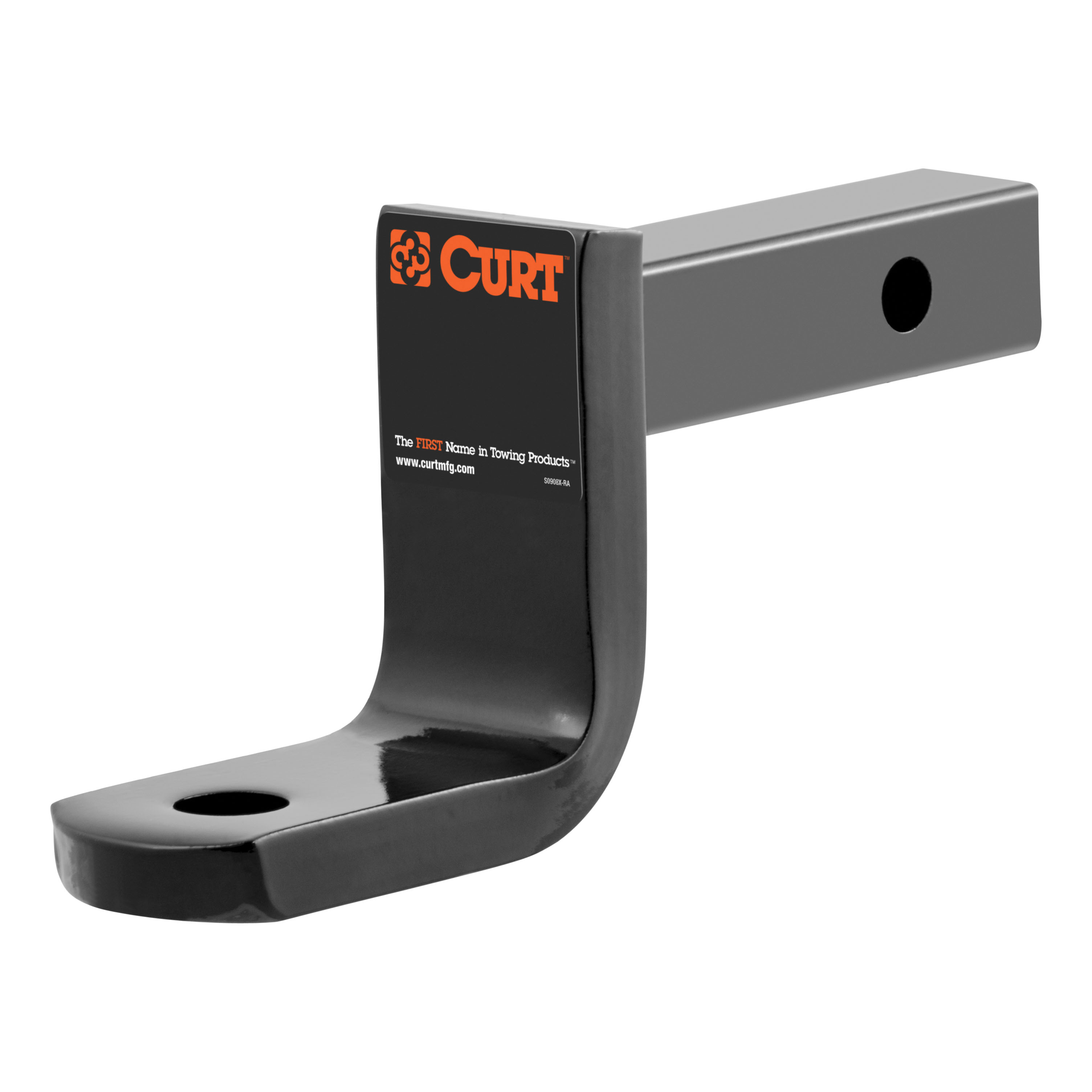 CURT Class 2 Ball Mount (1-1/4" Shank, 3,500 lbs, 3-1/4" Drop, 6-1/4" Long) Trailer Hitch Ball Mount with Switch Ball Trailer Ball (1-7/8", 2", 2-5/16" Balls, 1" x 2-1/4" Shank) & 5/8" Hitch Lock (3" Receiver, Chrome) thumbnail 1