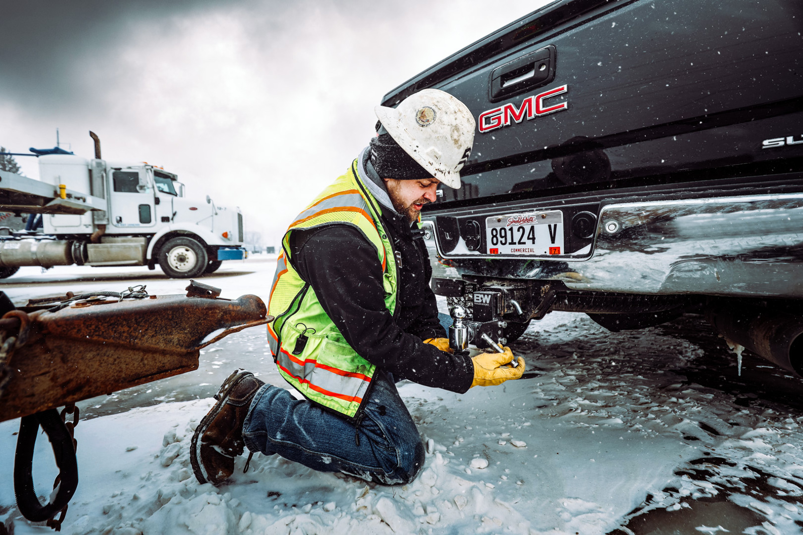 B&W 14.5K 5" Drop 4.5" Rise (2-5/16", 2" Balls) Adjustable Ball Mount Hitch For 2-1/2" Recievers  TS20037B thumbnail 7