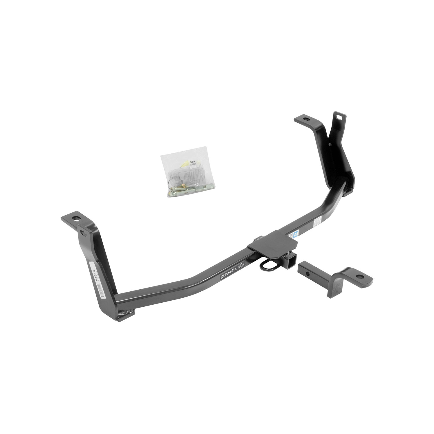 2014-2018 Mazda 3 Hatchback Draw-tite Class 1 Trailer Hitch, 1-1/4 Inch Square Receiver Bundle w/ Plug-n-Play T-One Wiring Harness thumbnail 9