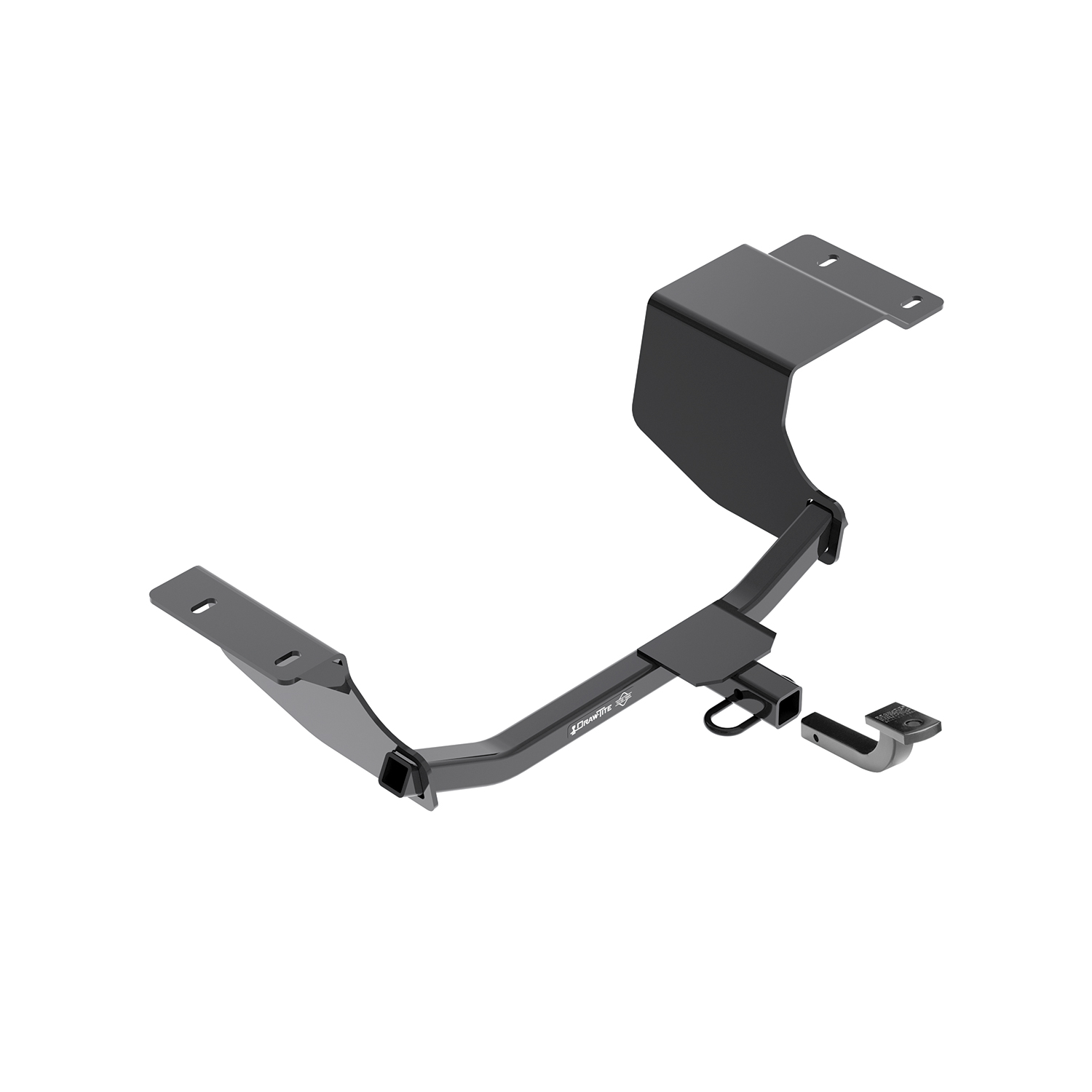 2011-2013 Ford Fiesta Hatchback Draw-tite Class 1 Trailer Hitch, 1-1/4 Inch Square Receiver Bundle w/ Plug-n-Play T-One Wiring Harness thumbnail 7