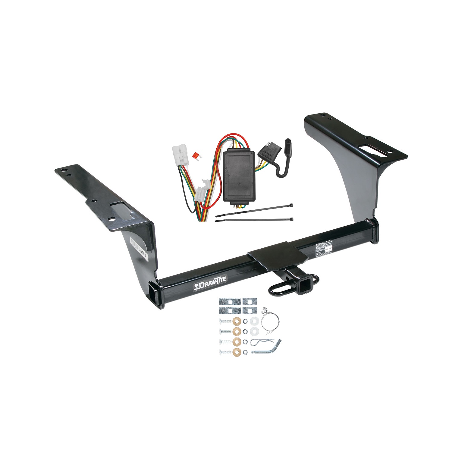 2010-2019 Subaru Outback Wagon, Except Sport Draw-tite Class 2 Trailer Hitch, 1-1/4 Inch Square Receiver Bundle w/ Plug-n-Play T-One Wiring Harness thumbnail 0