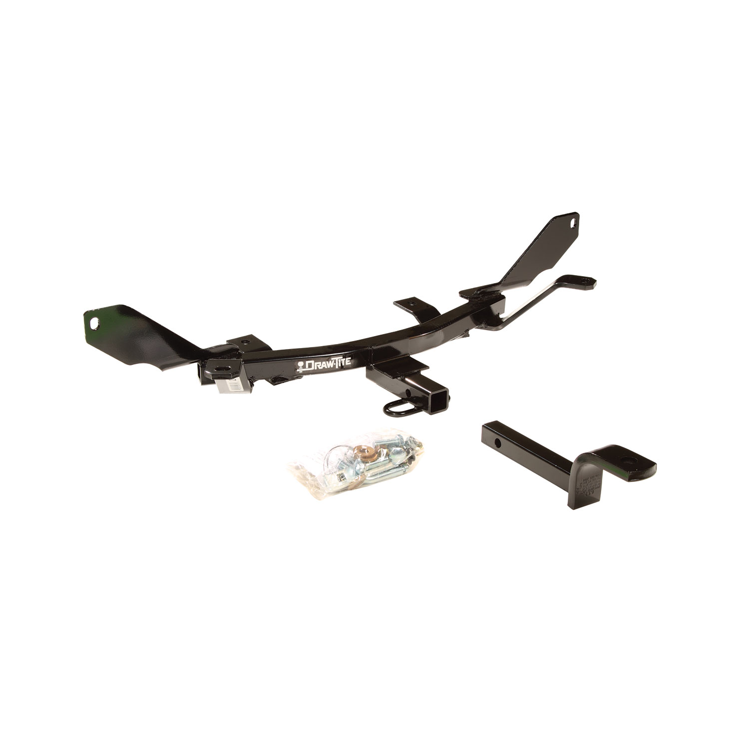2003-2008 Mazda 6 Sedan Draw-tite Class 1 Trailer Hitch, 1-1/4 Inch Square Receiver Bundle w/ Plug-n-Play T-One Wiring Harness thumbnail 9