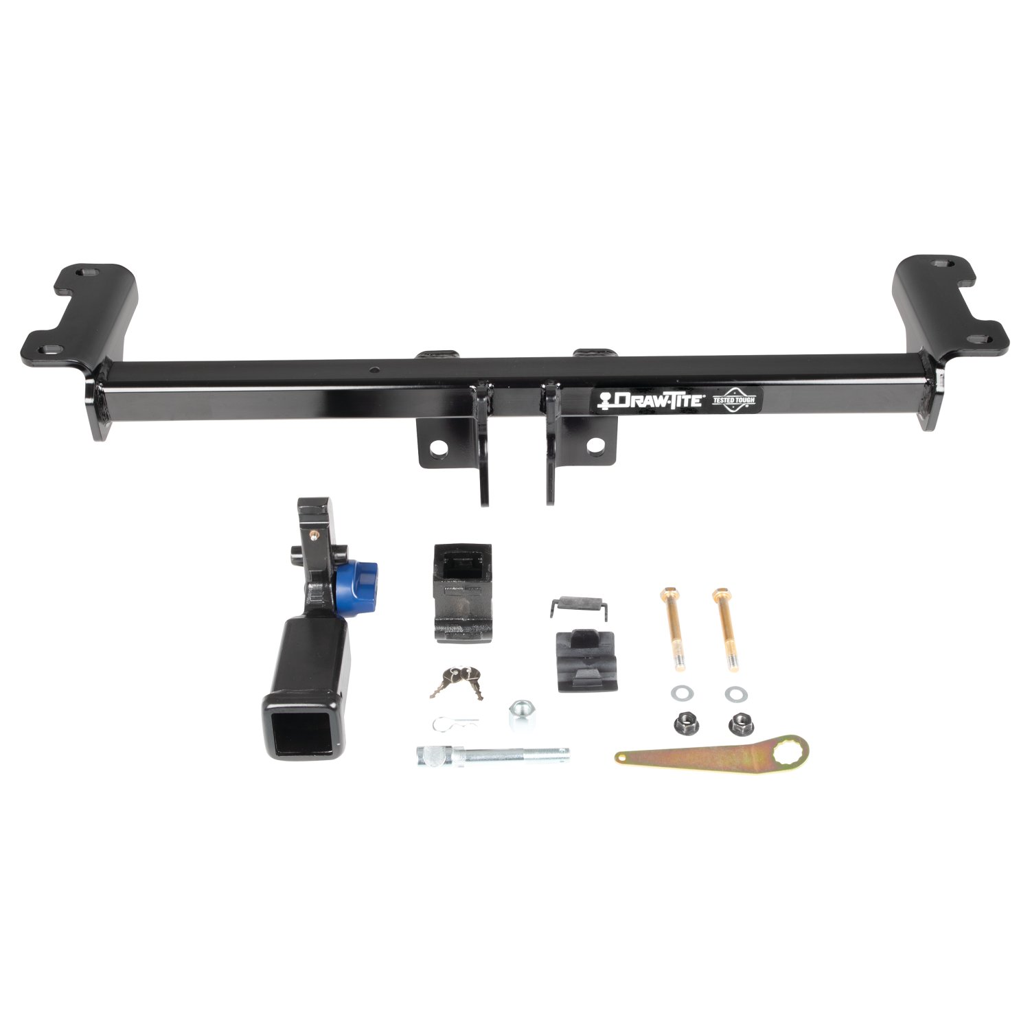 2010-2012 Acura RDX Draw-tite Hidden Hitch Completely Hidden Trailer Hitch 2 Inch Removable Receiver Bundle w/ Plug-n-Play T-One Wiring Harness thumbnail 9