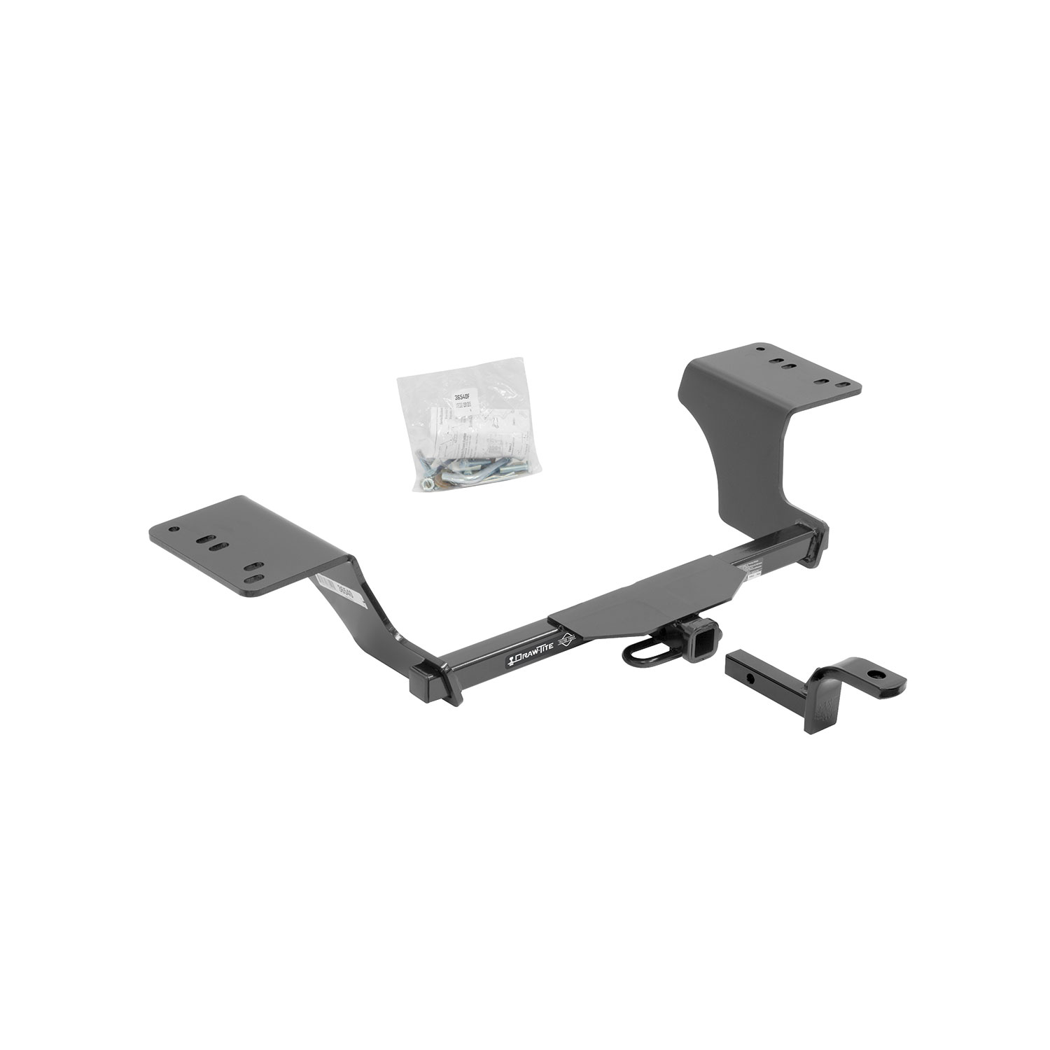 2012-2017 Toyota Camry Except Hybrid Draw-tite Class 2 Trailer Hitch, 1-1/4 Inch Square Receiver Bundle w/ Plug-n-Play T-One Wiring Harness thumbnail 9