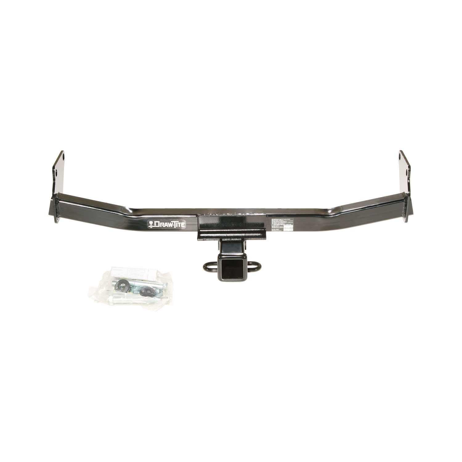 2008-2017 Jeep Patriot Draw-tite Class 3 Trailer Hitch, 2 Inch Square Receiver Bundle w/ Plug-n-Play T-One Wiring Harness thumbnail 7