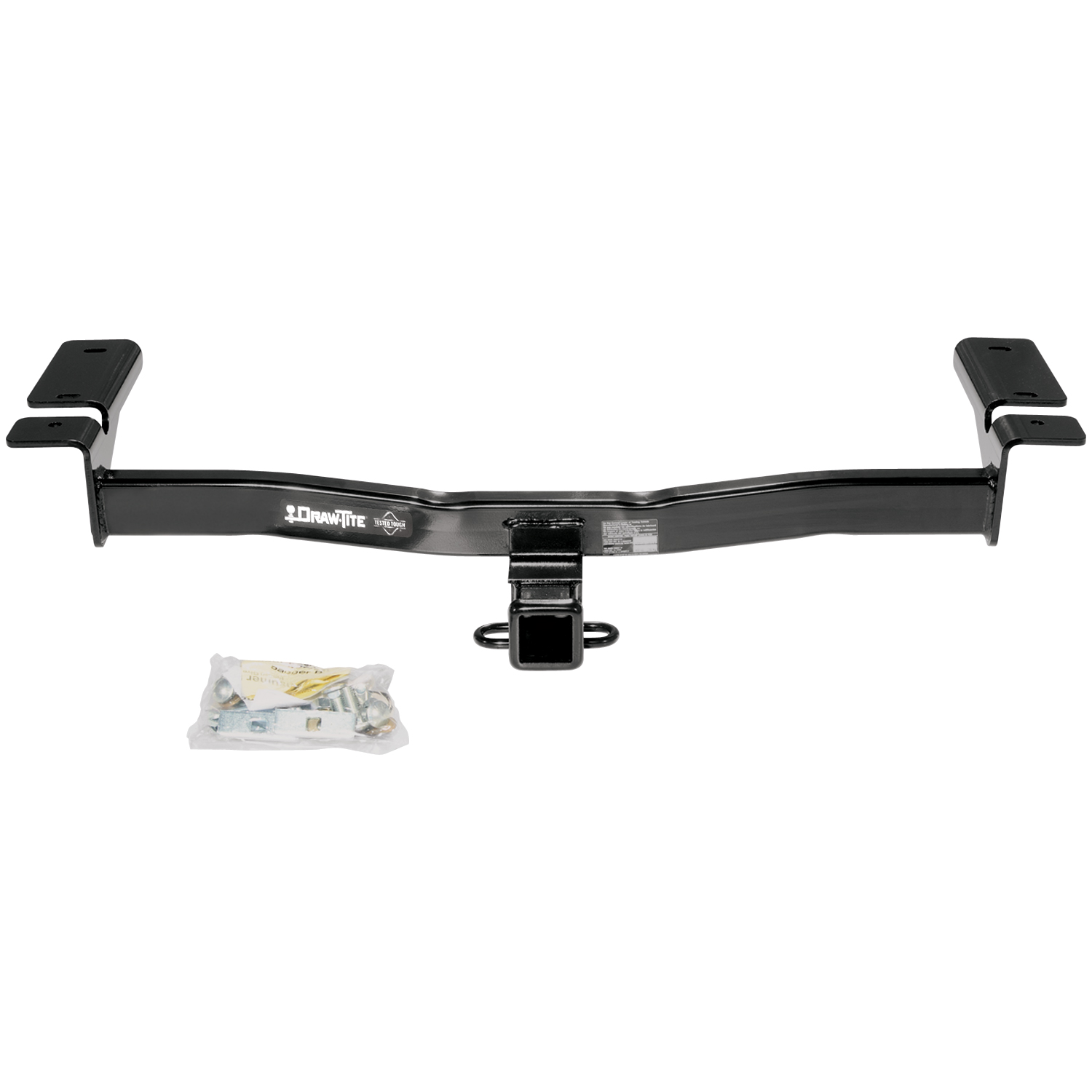 2007-2010 Lincoln MKX Draw-tite Class 3 Trailer Hitch, 2 Inch Square Receiver Bundle w/ Plug-n-Play T-One Wiring Harness thumbnail 7