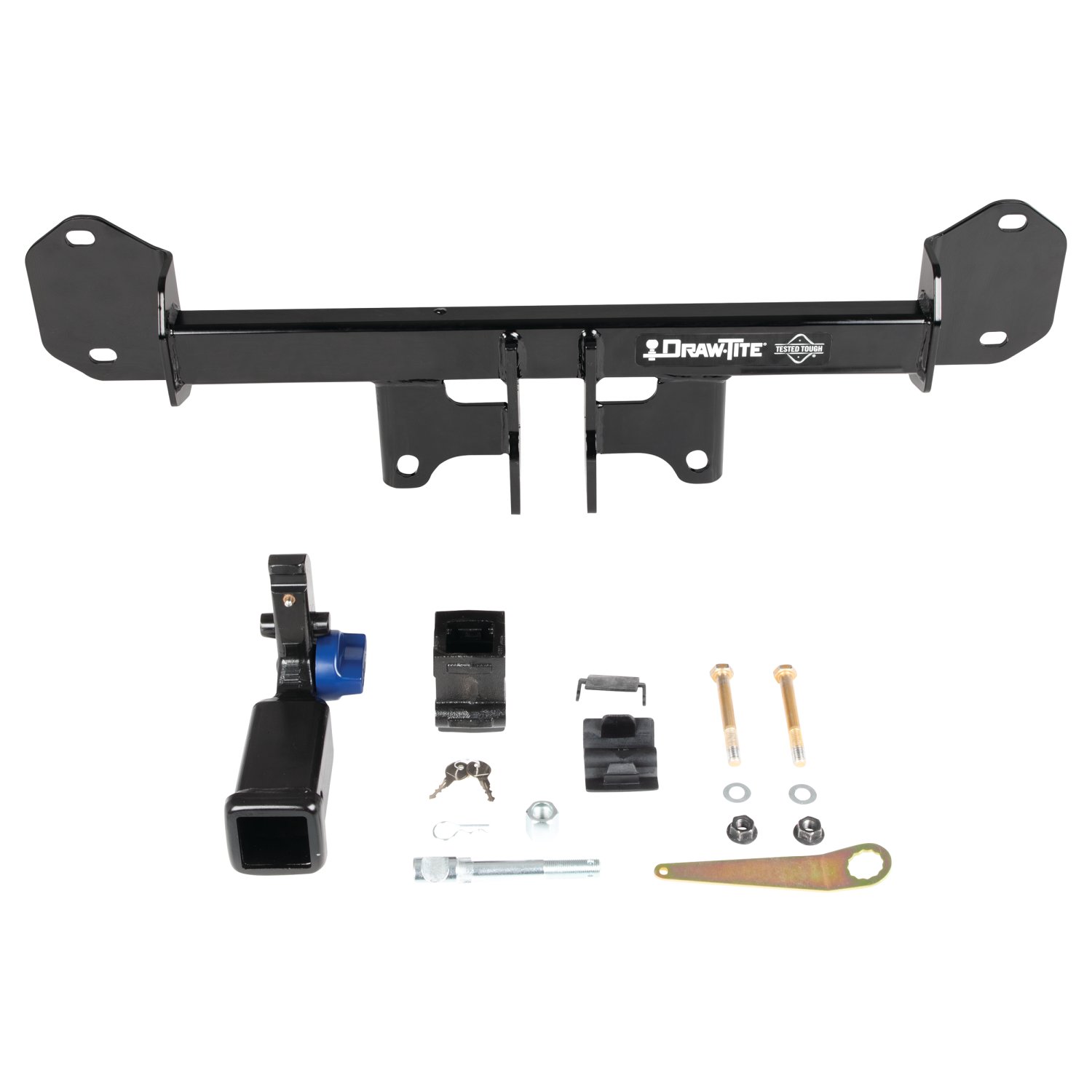 2018-2021 BMW X3 Draw-tite Hidden Hitch Completely Hidden Trailer Hitch 2 Inch Removable Receiver Bundle w/ Plug-n-Play T-One Wiring Harness thumbnail 9