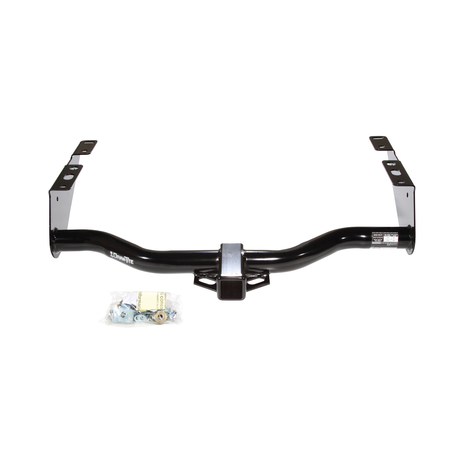 1996-2000 Plymouth Grand Voyager Draw-tite Class 3 Trailer Hitch, 2 Inch Square Receiver Bundle w/ Plug-n-Play T-One Wiring Harness thumbnail 7